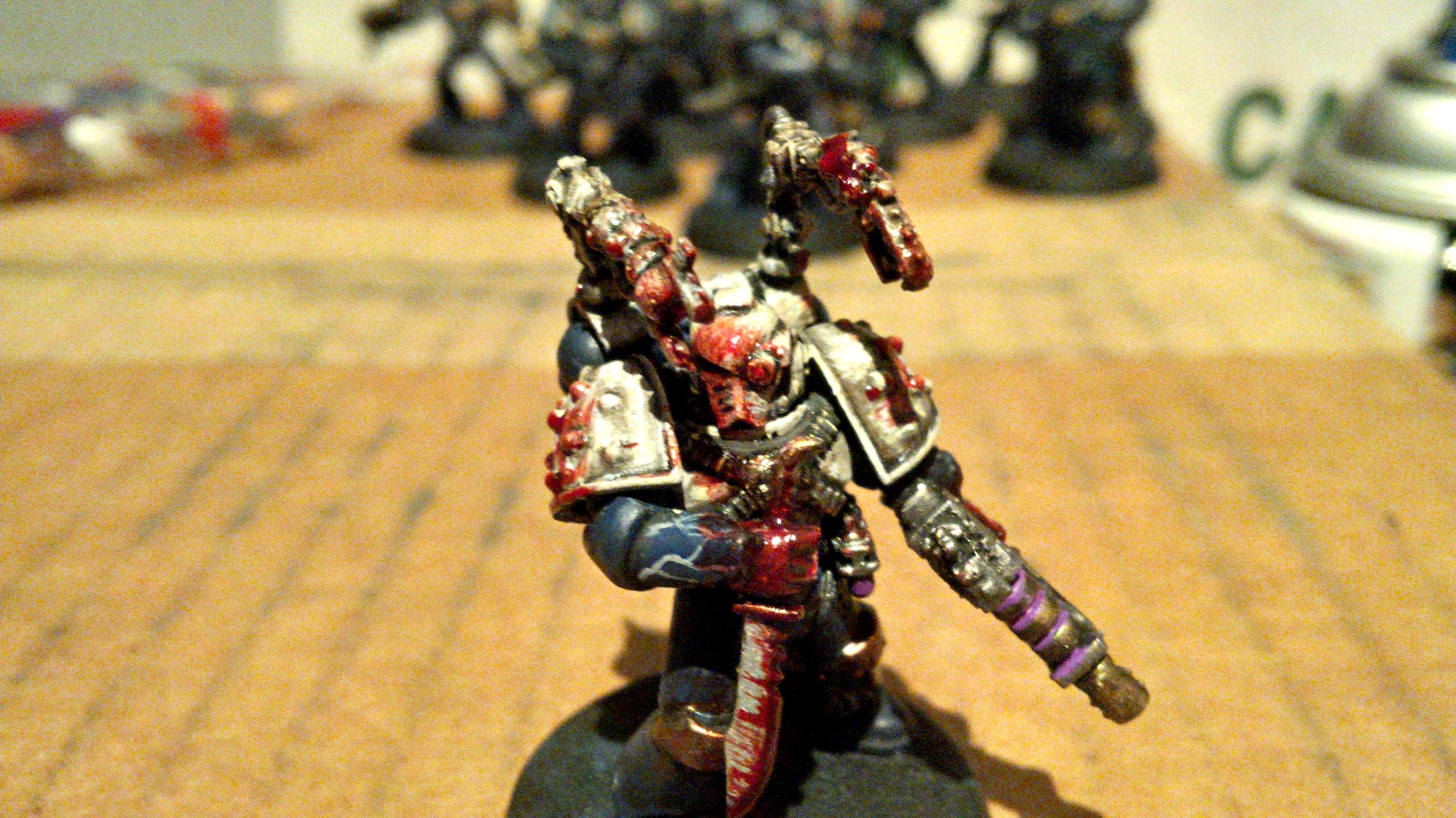 30k, Apothecary, Blood, Blue, Gold. Horus Heresy, Lightning, Night Lords, Skull
