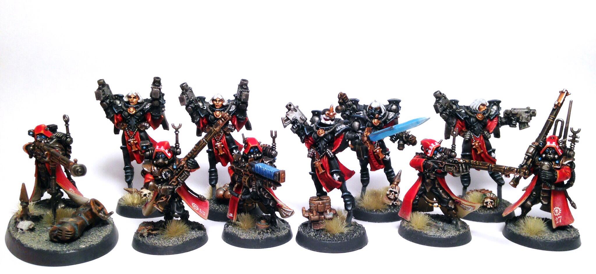 Adeptus Mechanicus, Battle Sisters, Seraphim, Sisters Of Battle, Skitarii