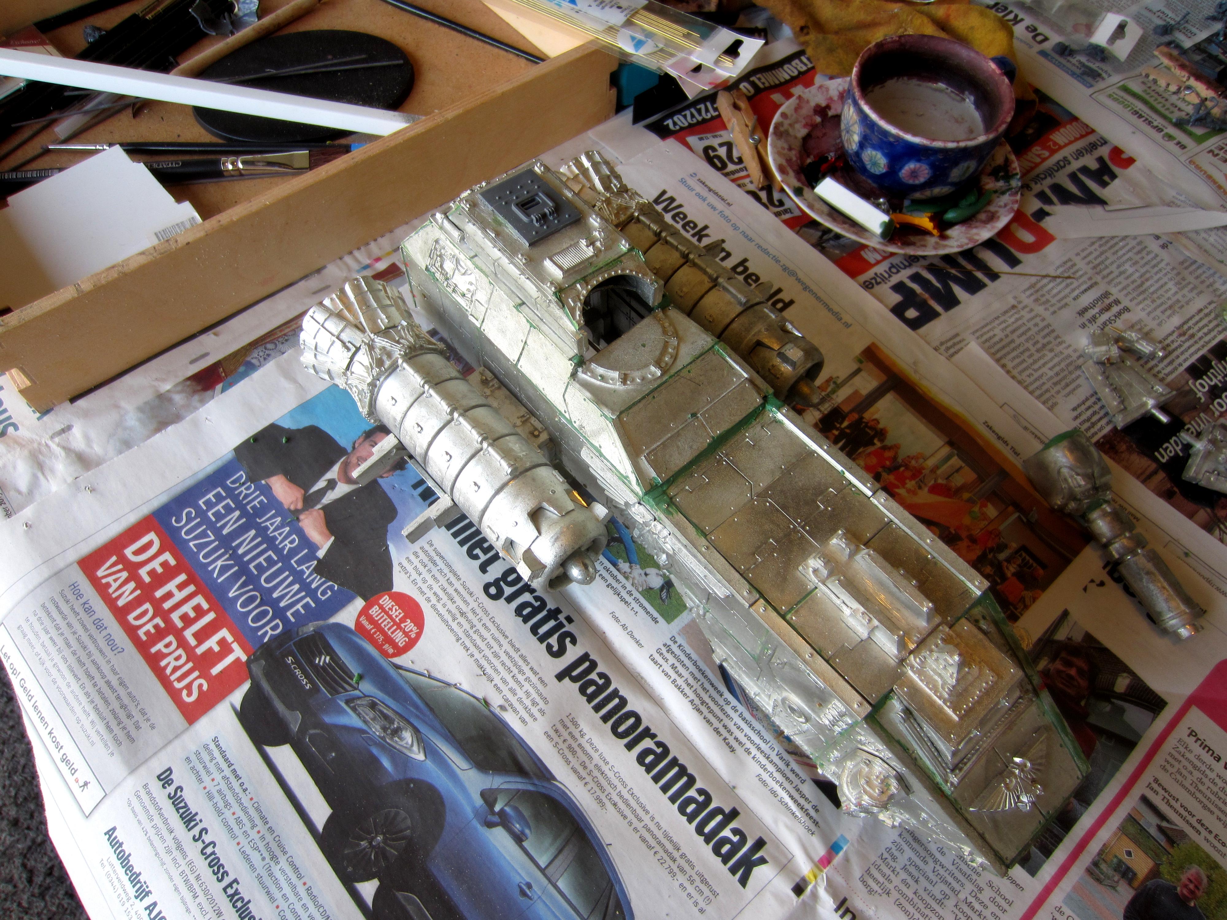 Blood Angels, Metal, Space Marines, Thunderhawk