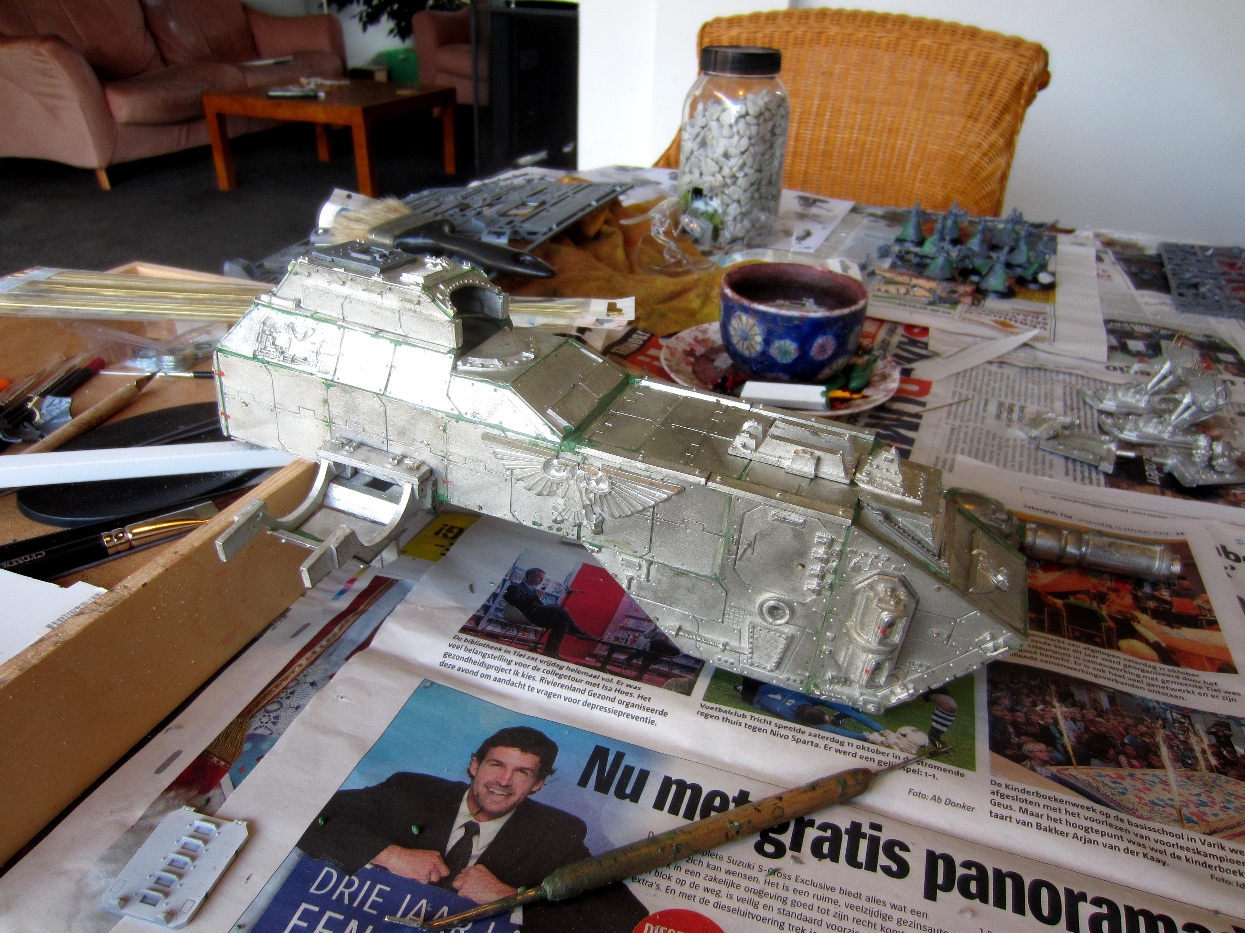 Blood Angels, Metal, Space Marines, Thunderhawk