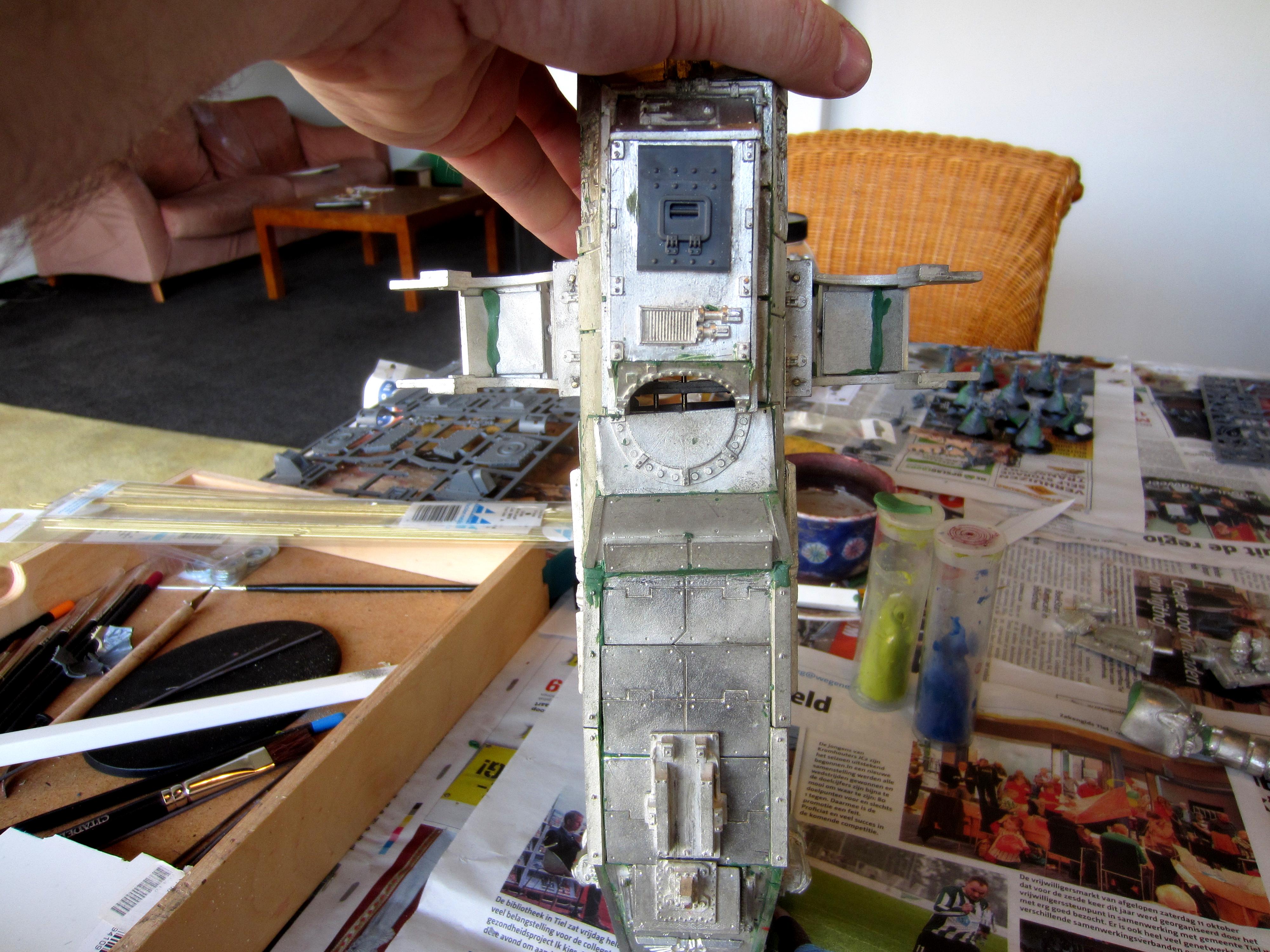 Blood Angels, Metal, Space Marines, Thunderhawk