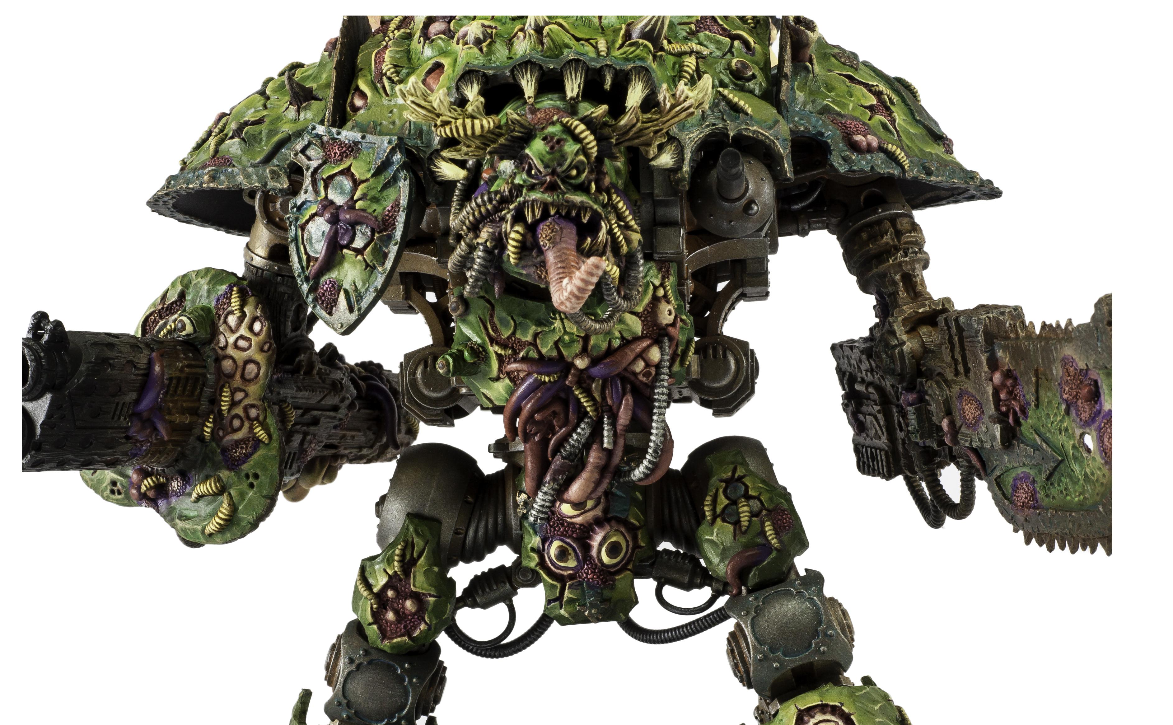 Chaos Daemons, Chaos Space Marines, Greenstuff, Knights, Nurgle, Warhammer 40,000