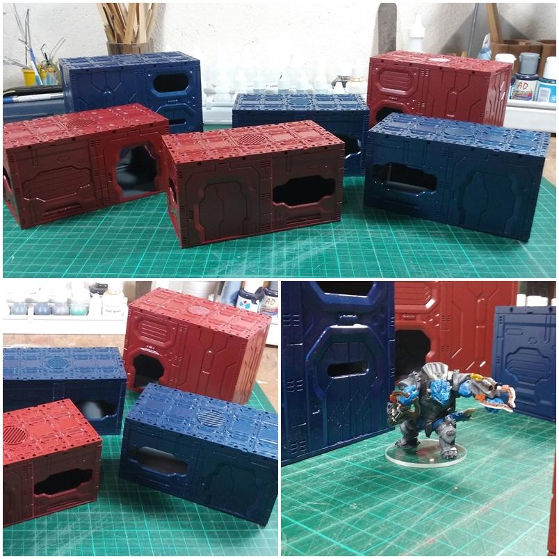 Deadzone, Industrial, Maki, Maki Terrain, Sci Fi, Terrain