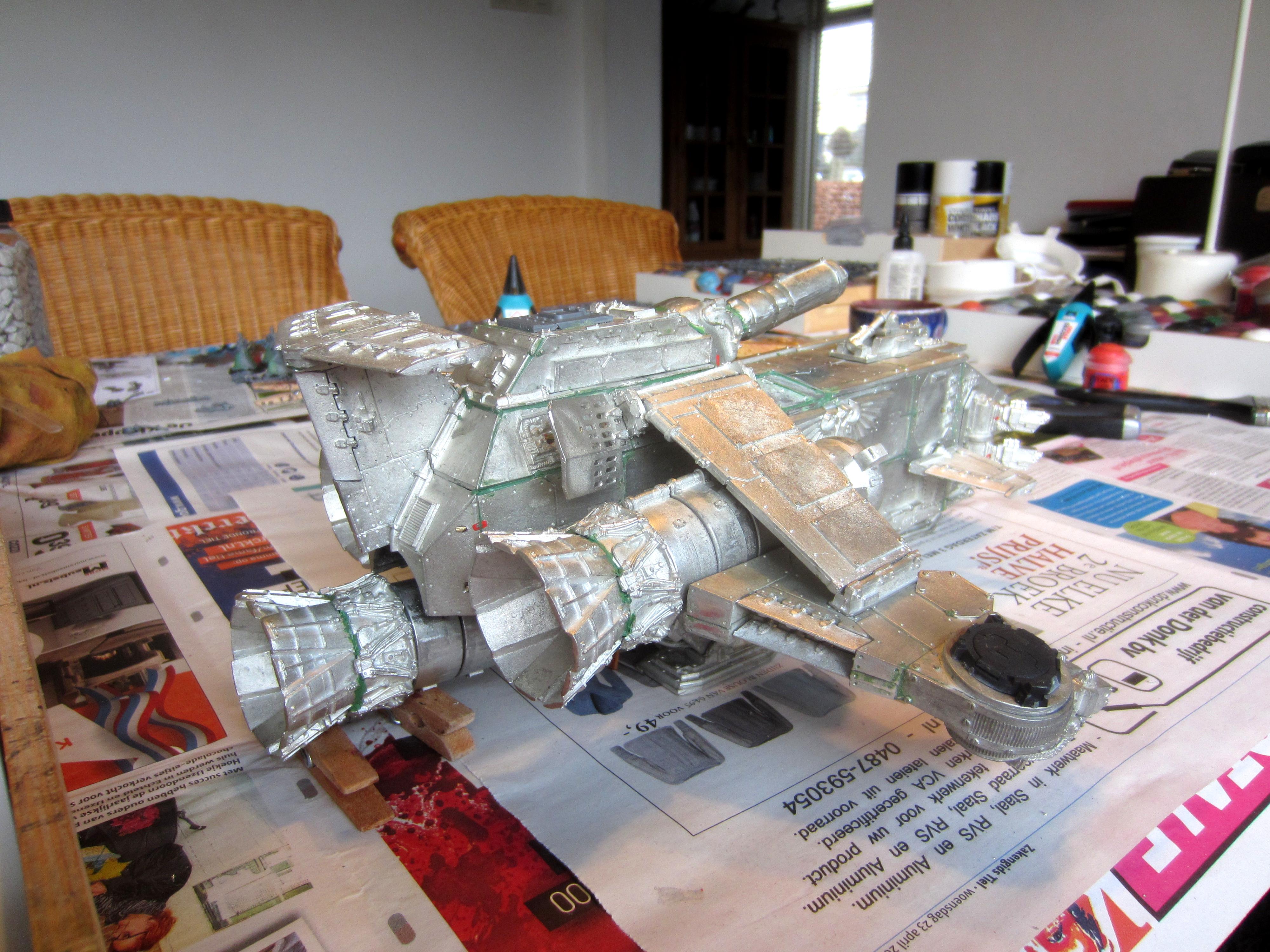 Blood Angels, Metal, Space Marines, Thunderhawk