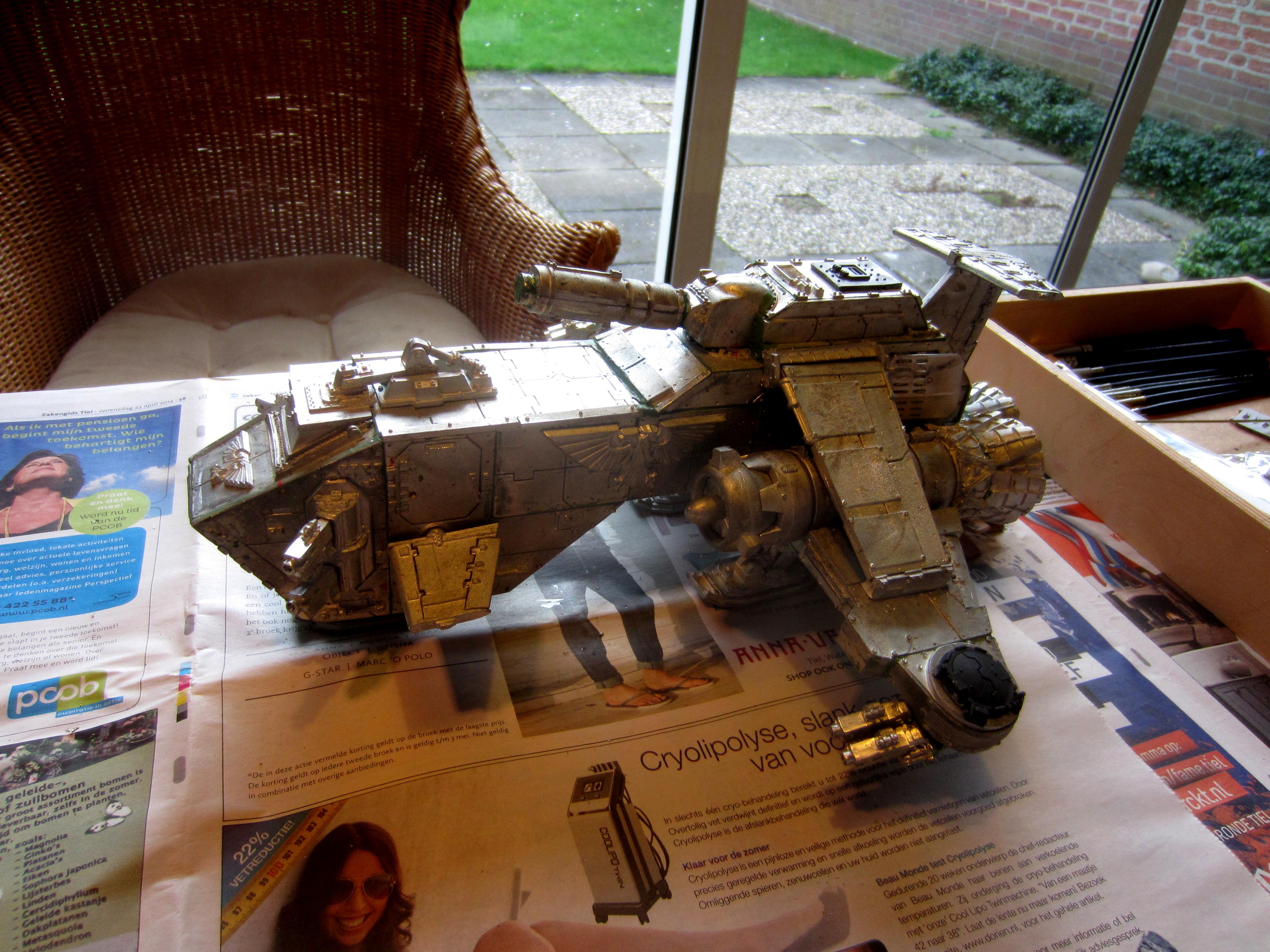 Blood Angels, Metal, Space Marines, Thunderhawk