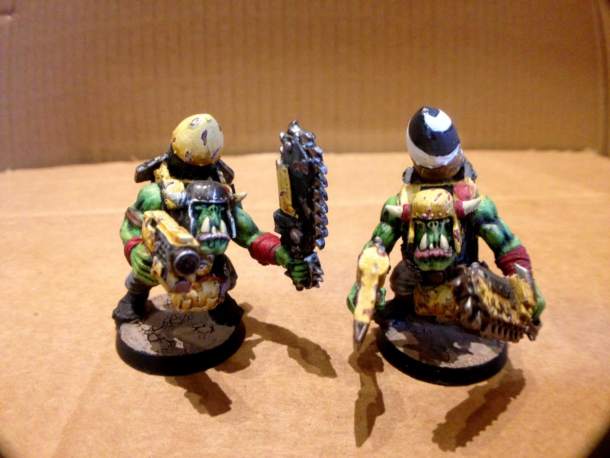 Ork Stormboyz, GW, 40K, 'Eavy Metal Style
