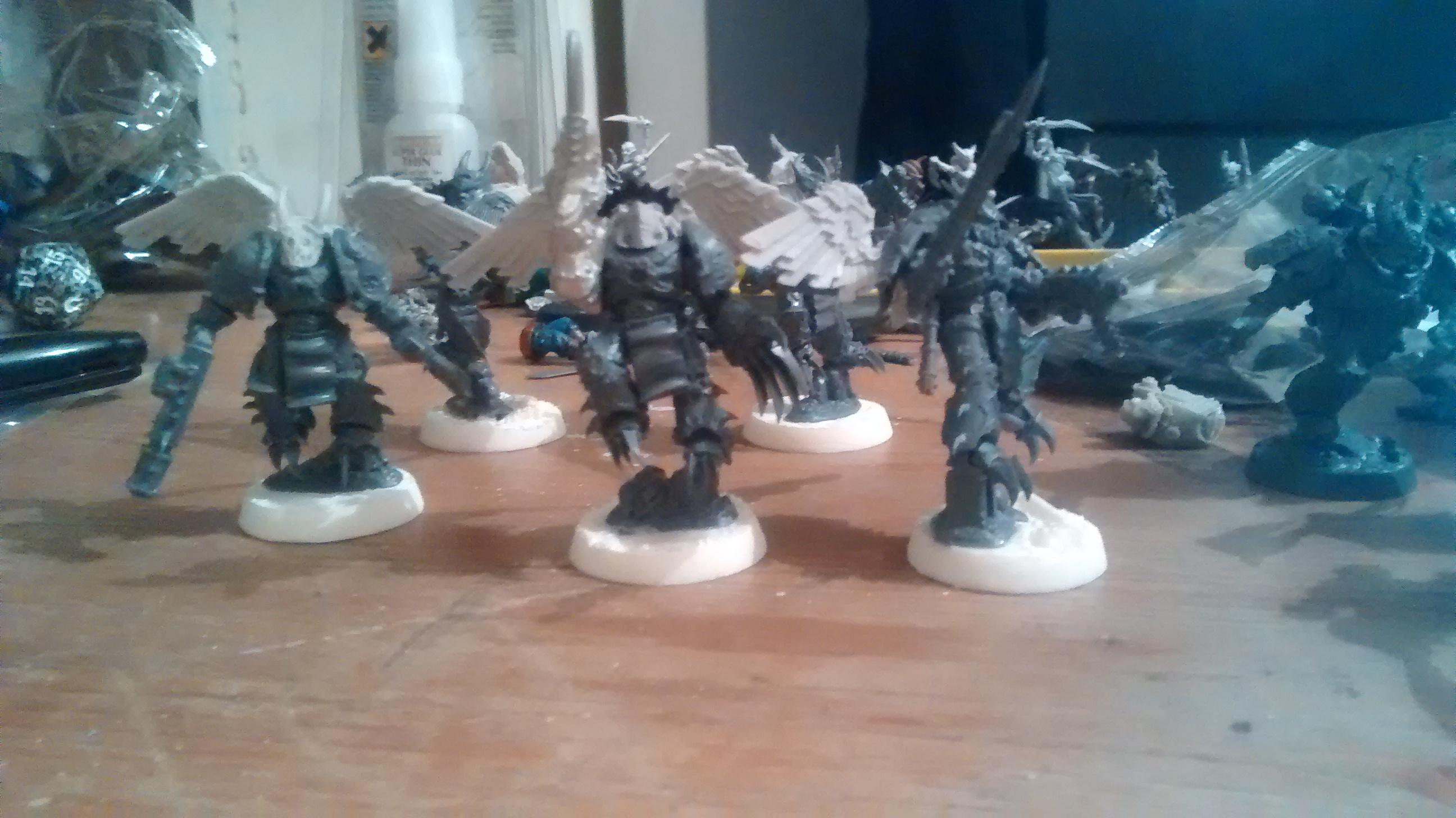 Chaos, Chaos Space Marines, Conversion, Kitbash, Raptors