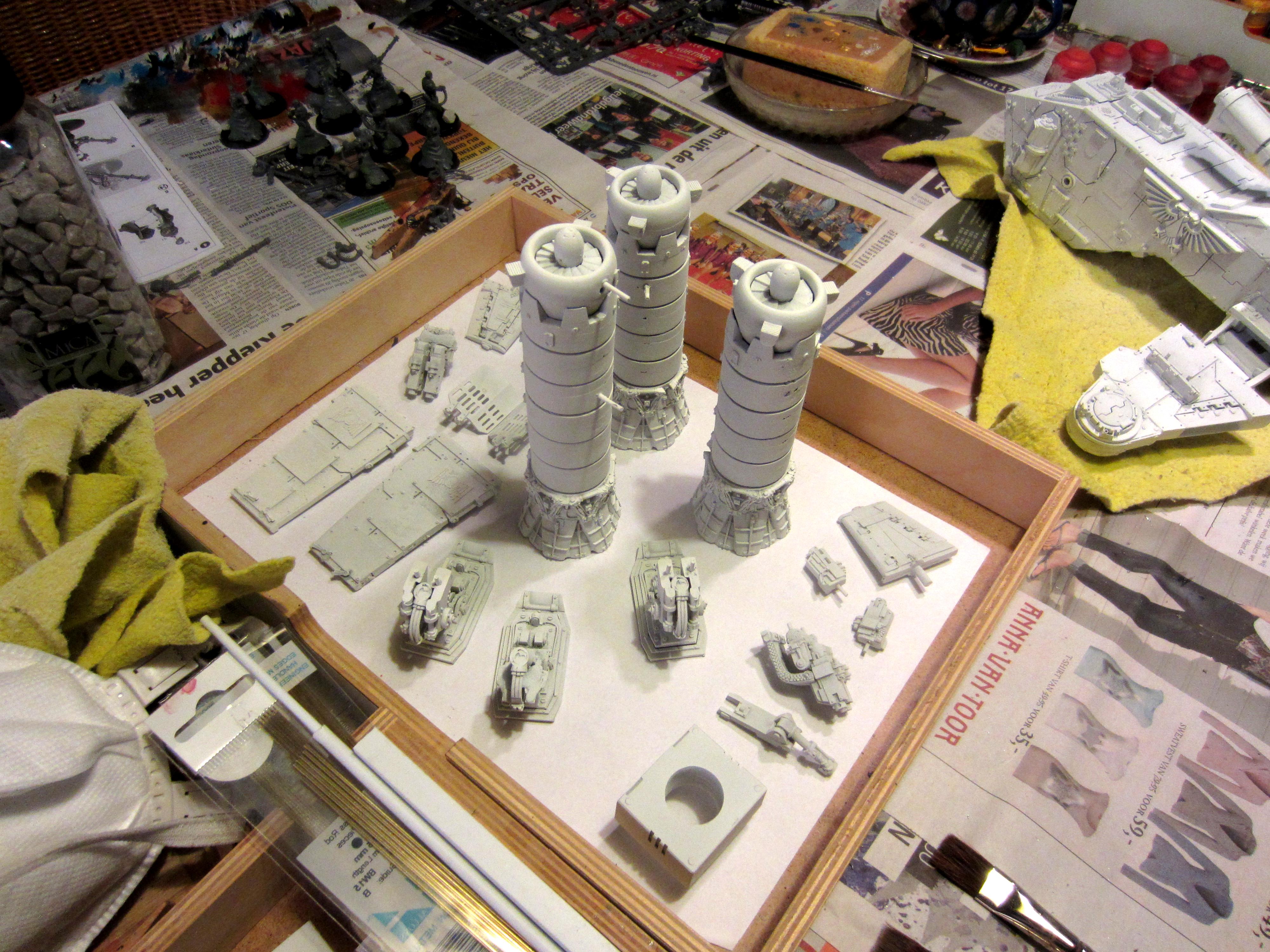 Blood Angels, Metal, Out Of Production, Space Marines, Thunderhawk