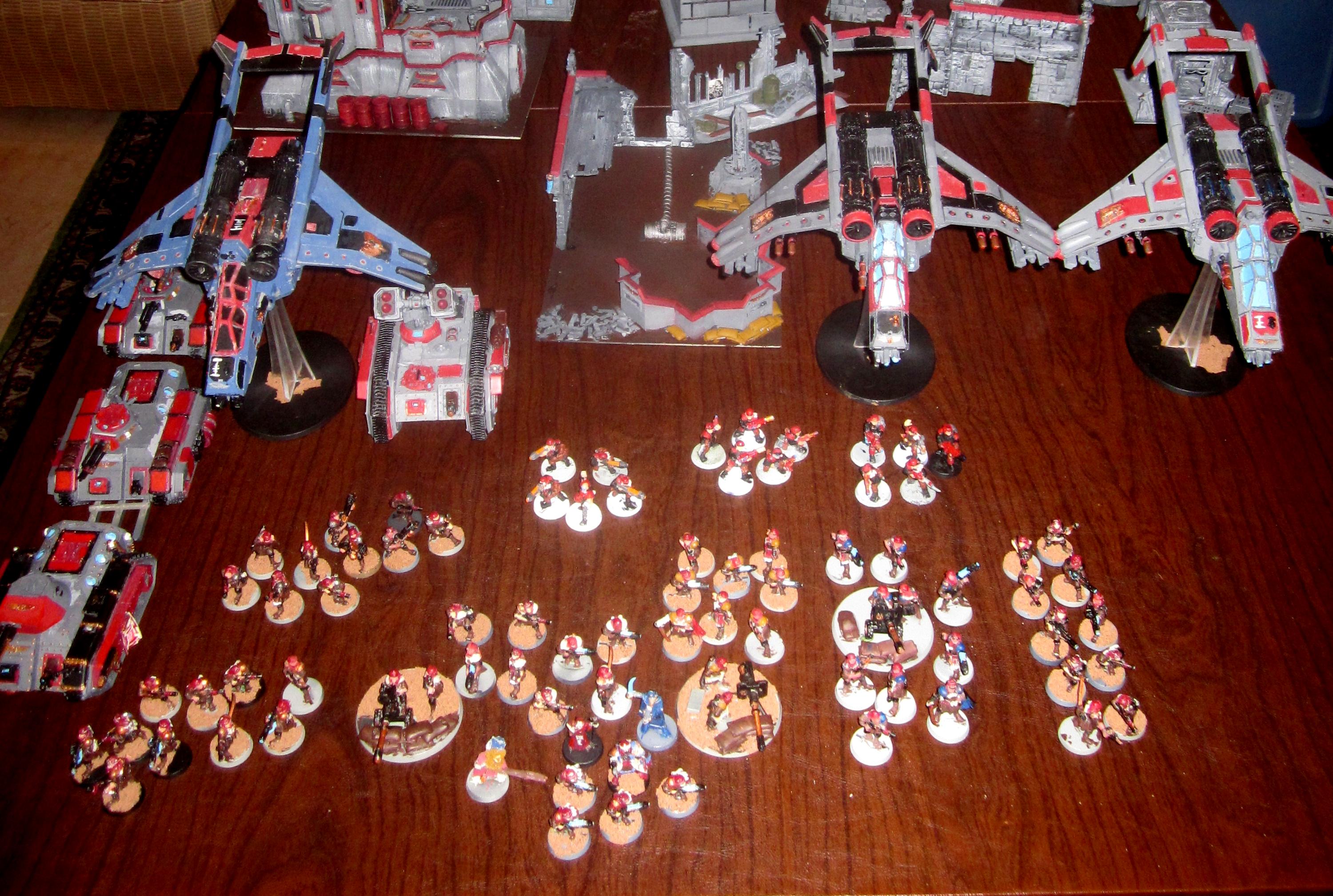 Army, Imperial Guard, Tallarn Desert Raiders, Valkyrie