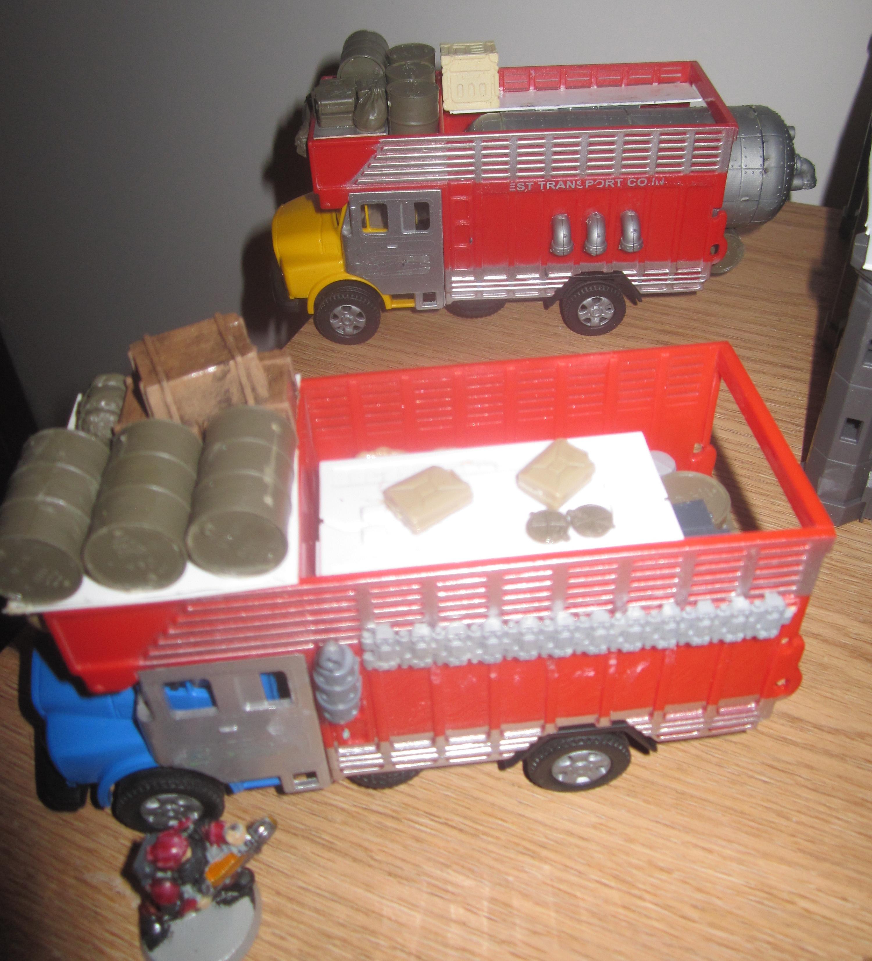 Cargo, Civilian, Terrain, Truck