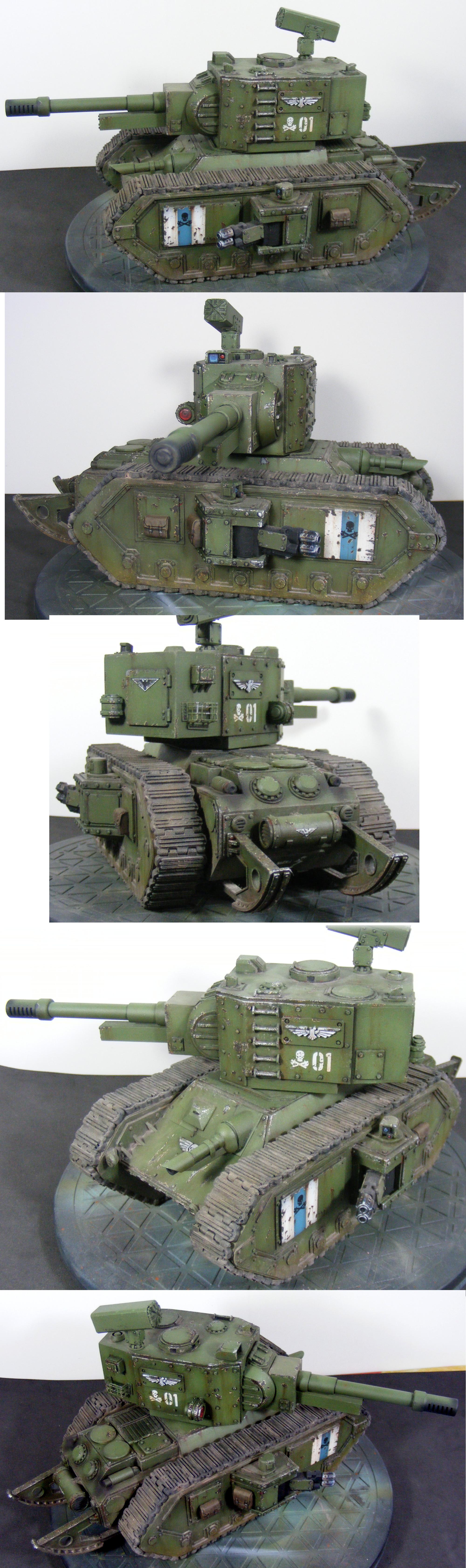 Genswick, Imperial Guard, Ragnarok, Scratch Build, Tank, Warhammer 40,000