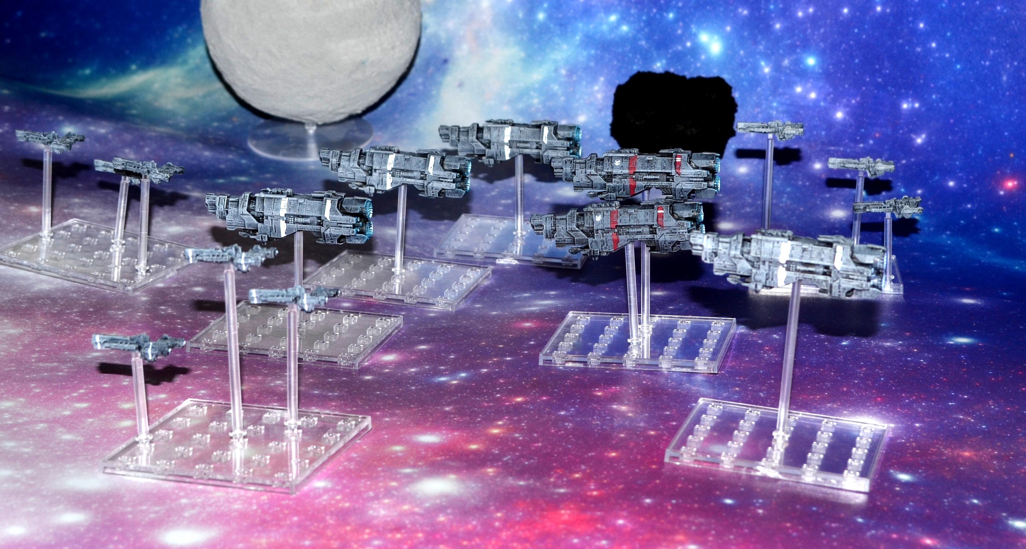 Fleet, Halo, Space, Starship, Unsc