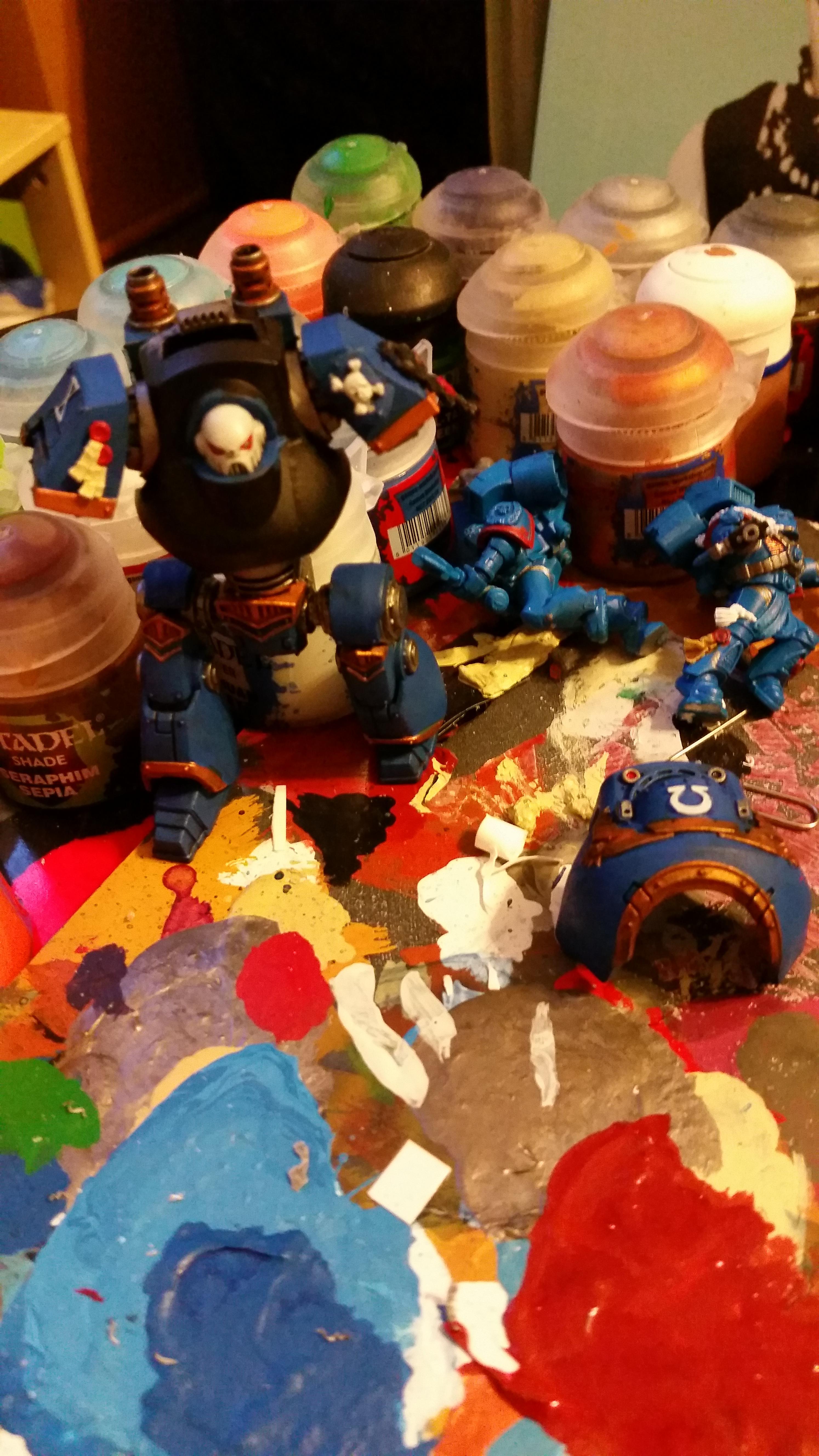 3rd Company, Smurfs, Space Marines, Ultra Marines, Ultramarines