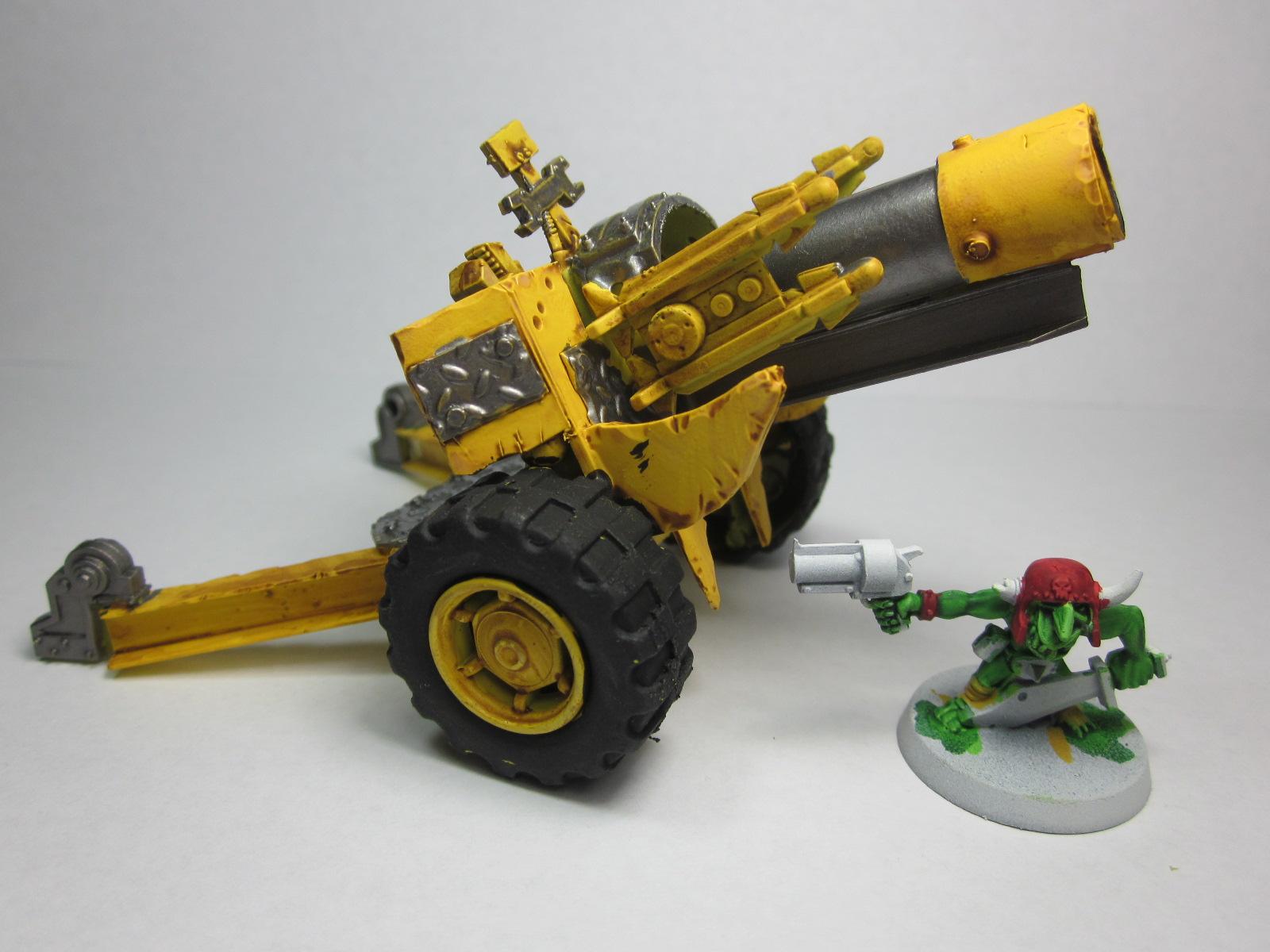 Big Gunz, Gunz, Kannon, Kustom Mega-kannon, Lobba, Mega Kannon, Mek Gun, Mekboy