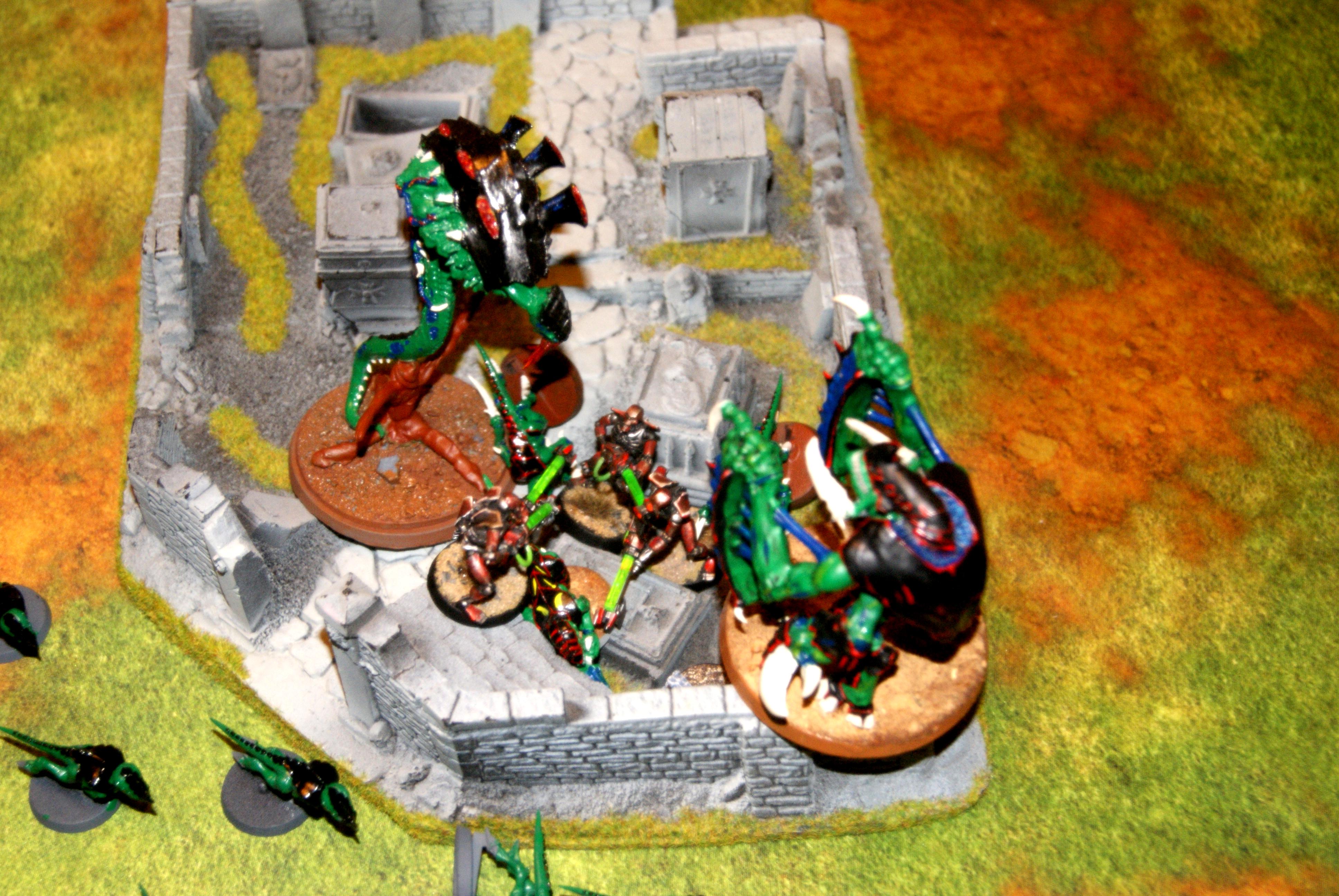 T5 finishing off the left flank