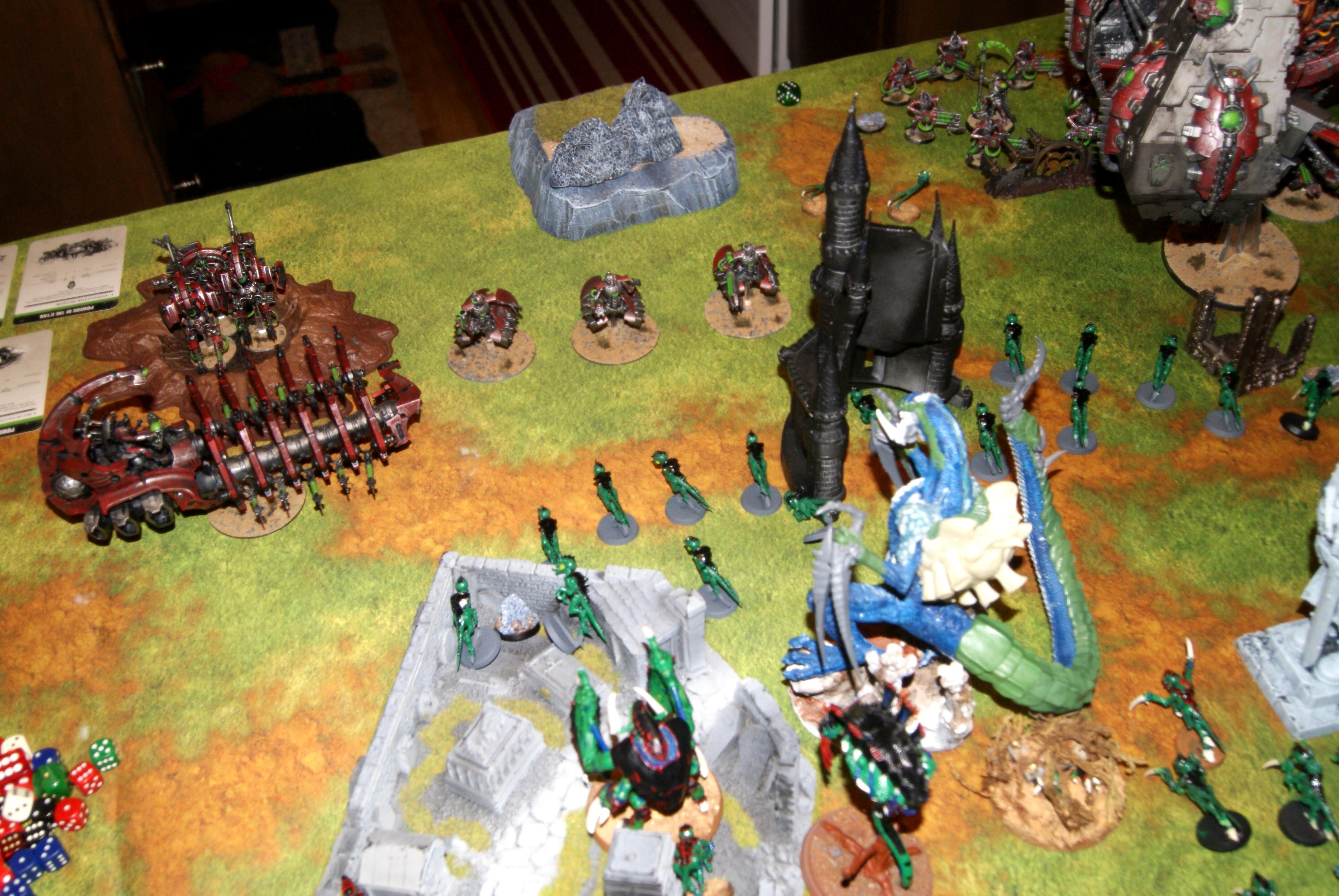 T1 left flank over view