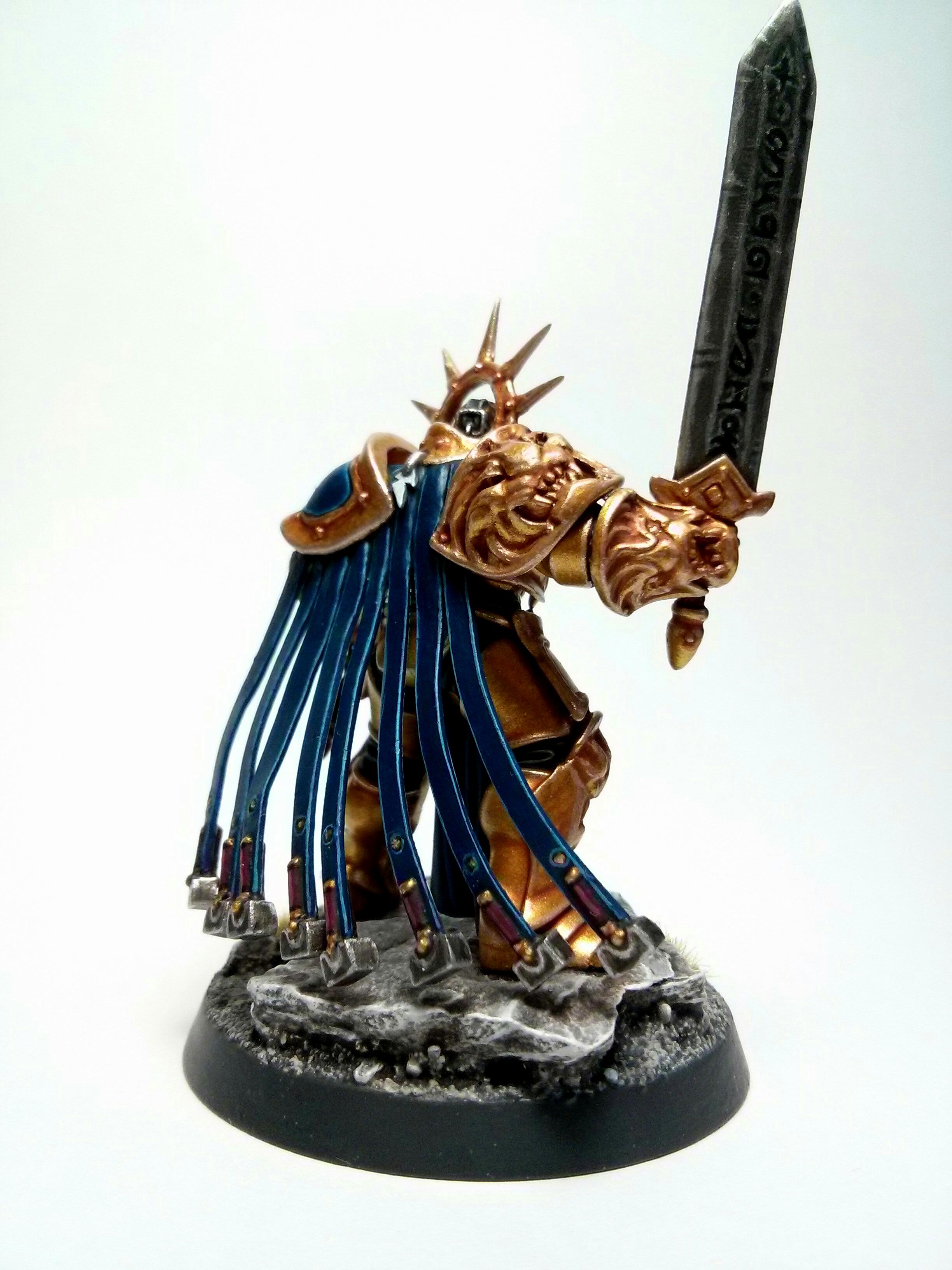 Conversion, Greenstuff, Lord Celestant, Sculpting, Stormcast Eternals