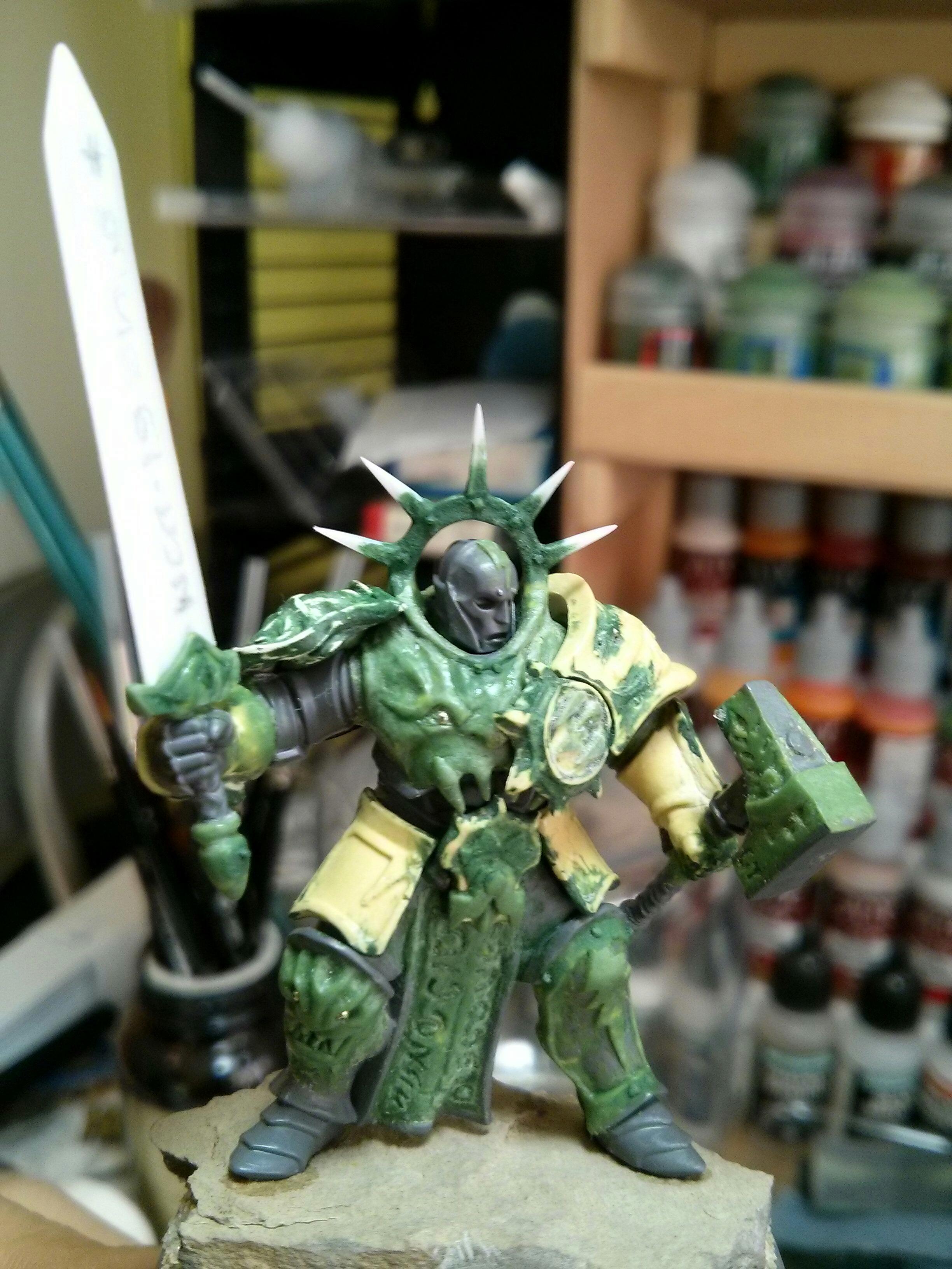 Conversion, Greenstuff, Lord Celestant, Sculpting, Stormcast Eternals