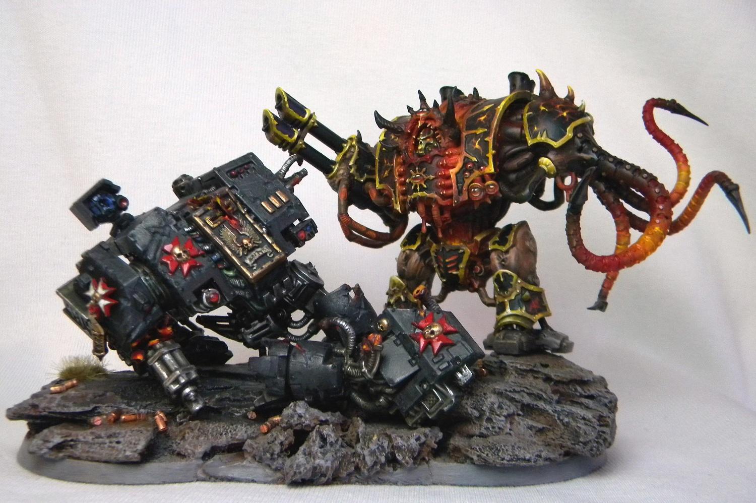 Diorama, Dreadnought, Helbrute, Warhammer 40,000