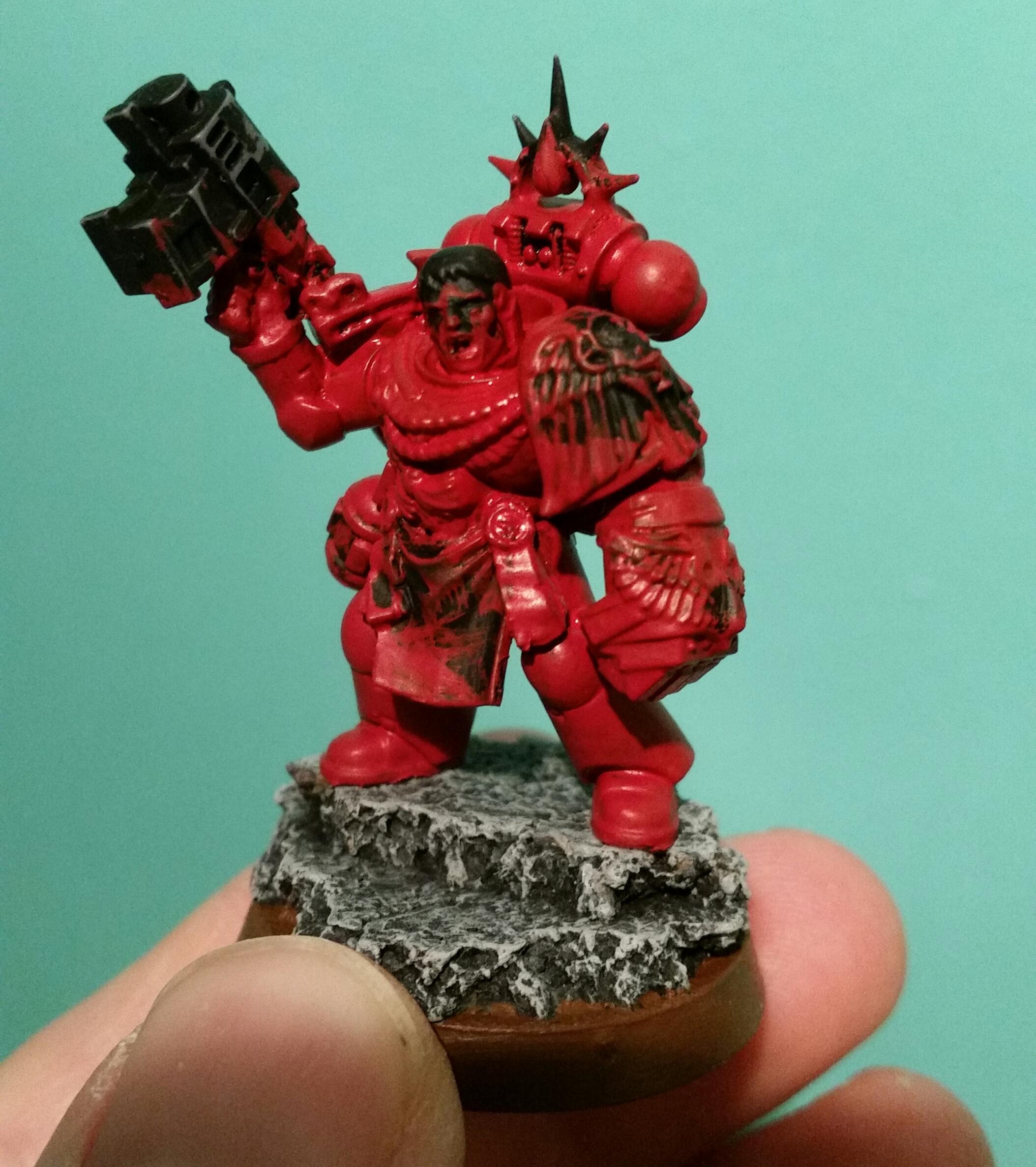 WIP 1 primed and first coats started