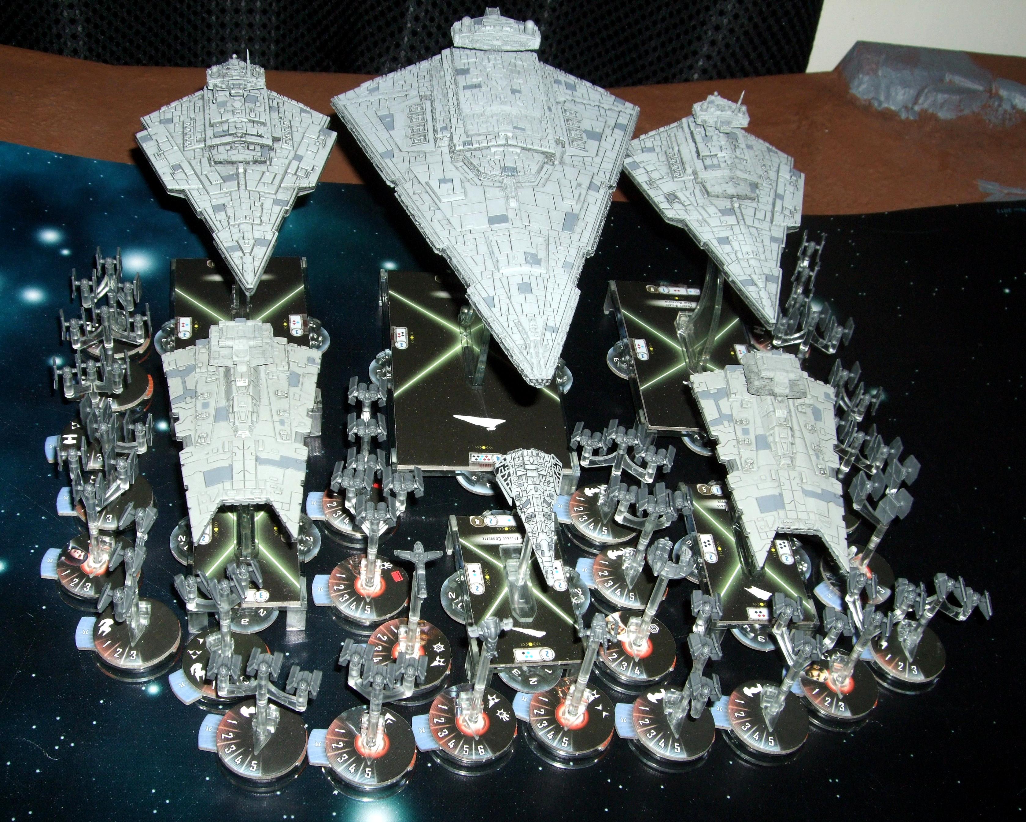 Armada, Comparison, Imperial Star Destroyer, Isd, It's A Trap, Mon Calamari, Star Wars, Star Wars Armada