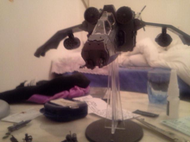 Bit blurry. Gonna paint when I get back to straya
