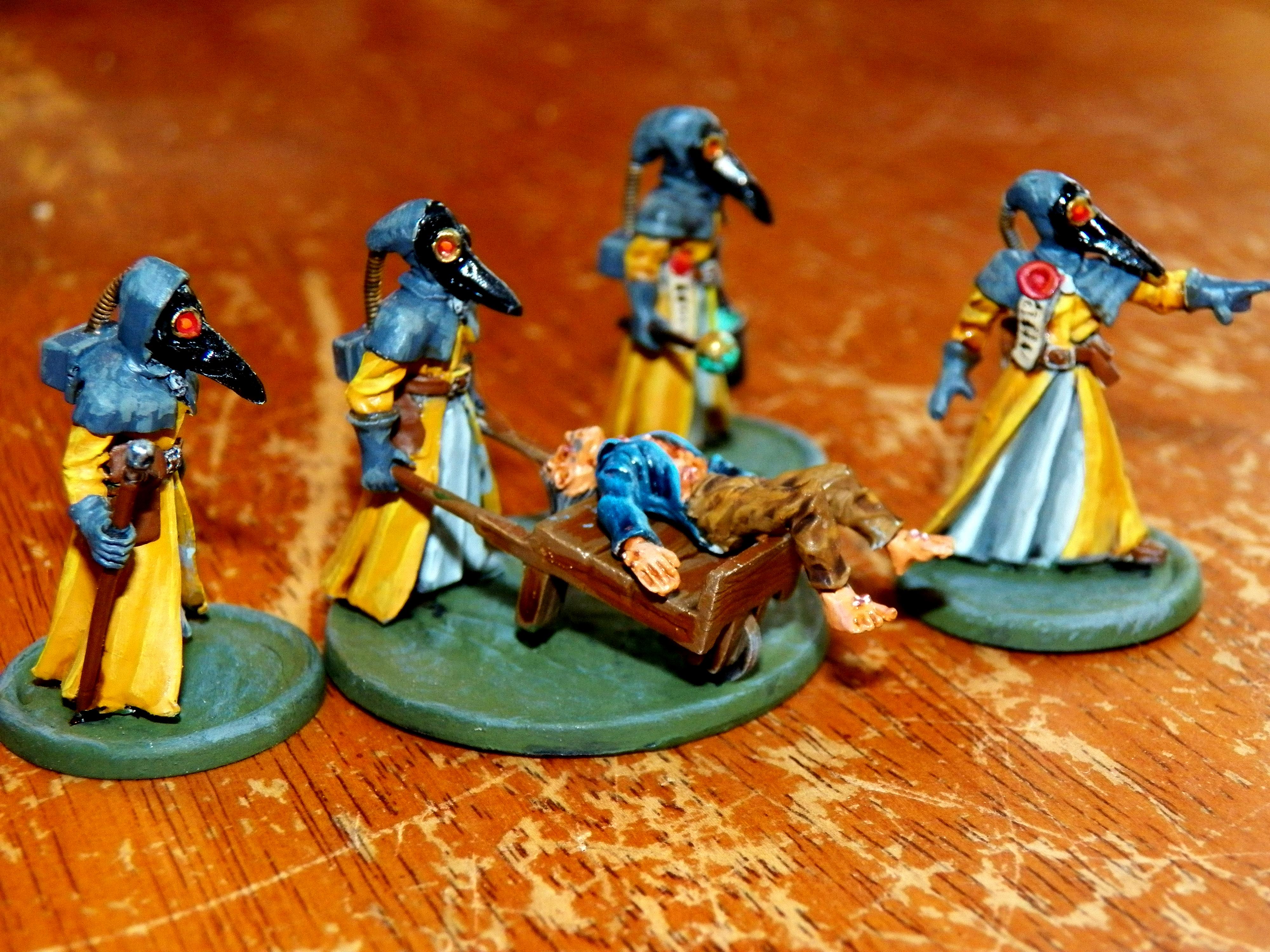 Casting Room Miniatures, Civilian, Cultist, Plague Doctor, Wargames Foundery