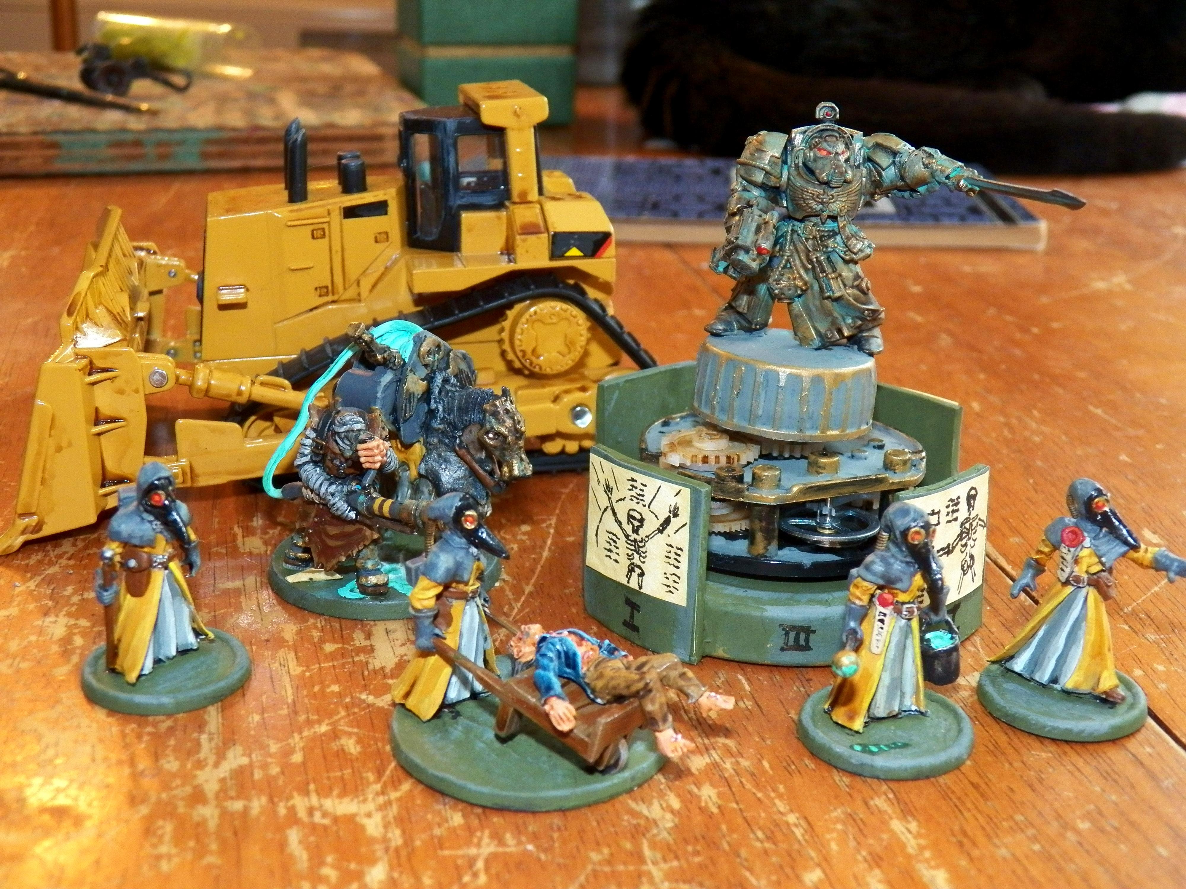 Casting Room Miniatures, Civilian, Cultist, Plague Doctor, Wargames Foundery