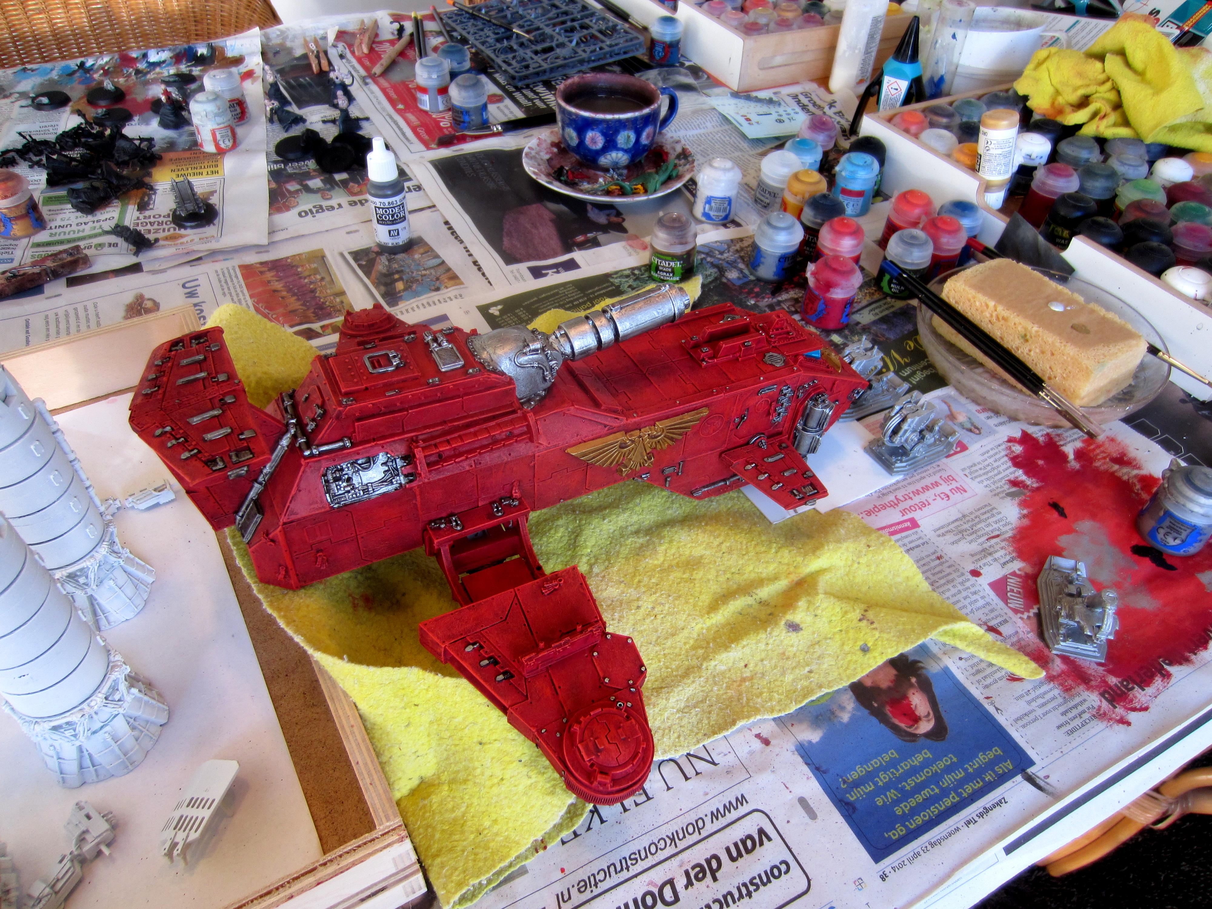 Blood Angels, Metal, Out Of Production, Space Marines, Thunderhawk