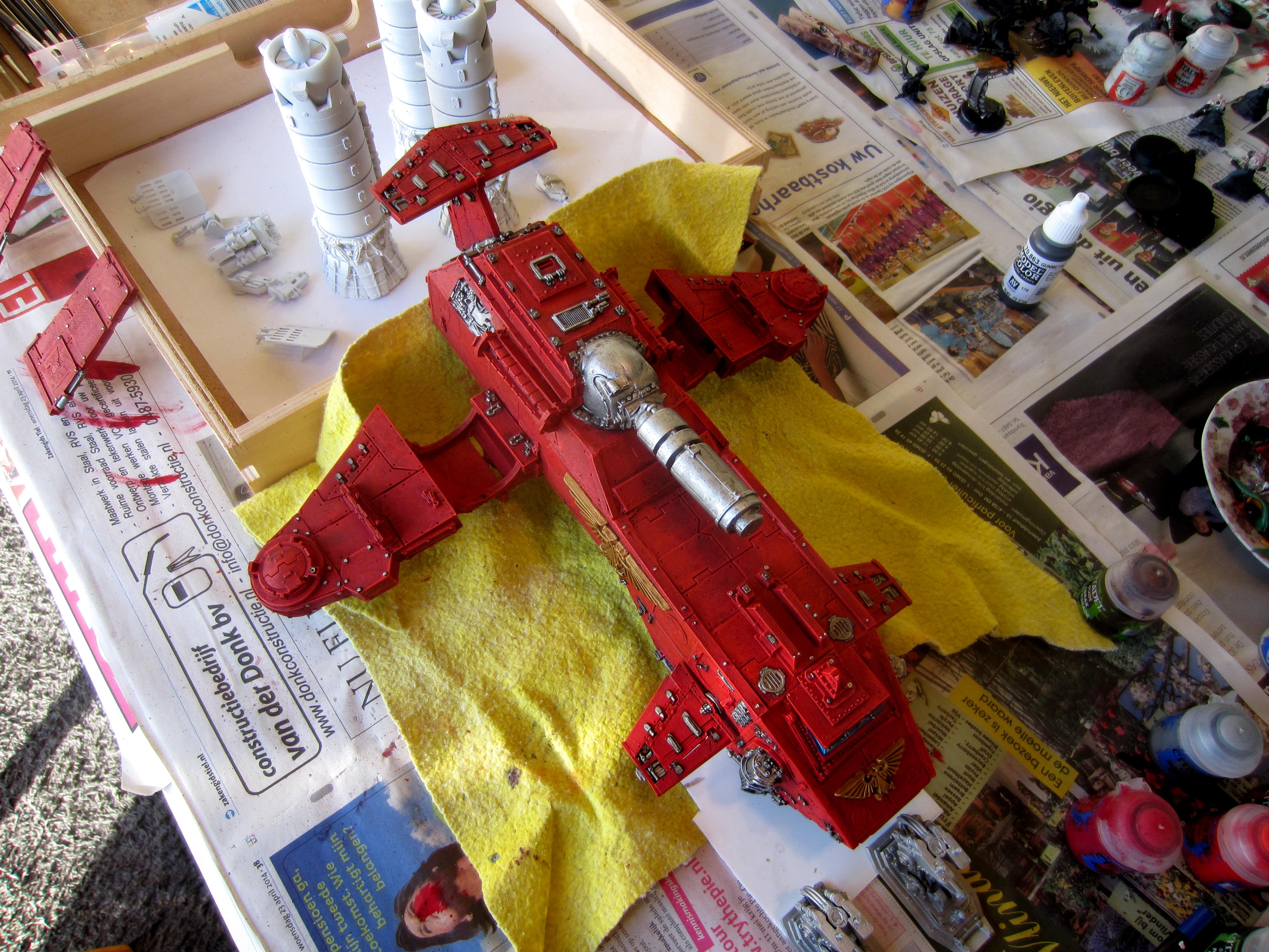 Blood Angels, Metal, Out Of Production, Space Marines, Thunderhawk