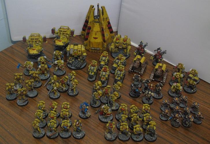 Adepus Astartes, Army, Battle Damage, Bike, City, Imperial Fists, Rubble, Ruins, Space Marines, Urban, Weathered, Yellow