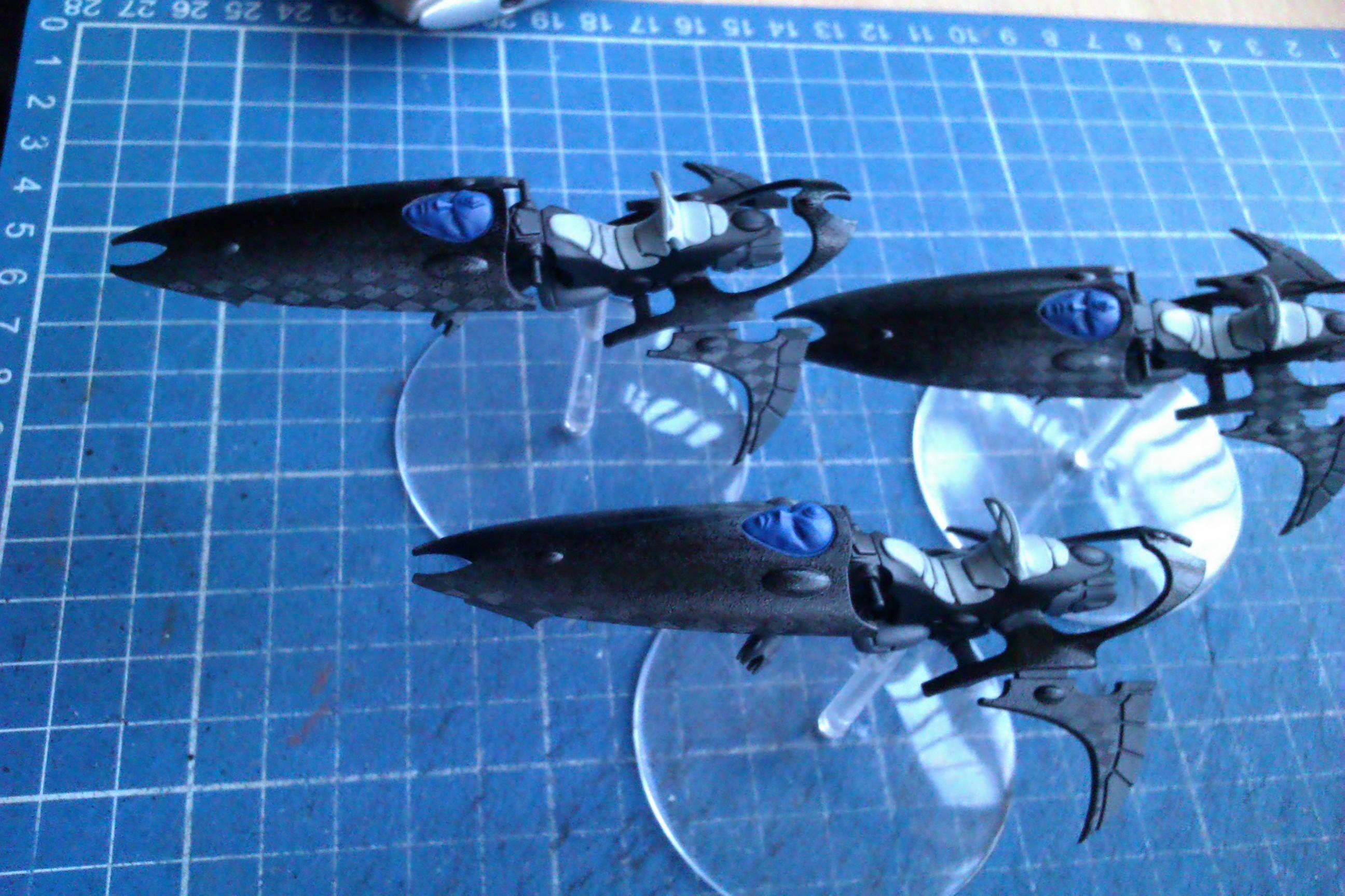 Eldar, Greyscale, Harlequins, Warhammer 40,000