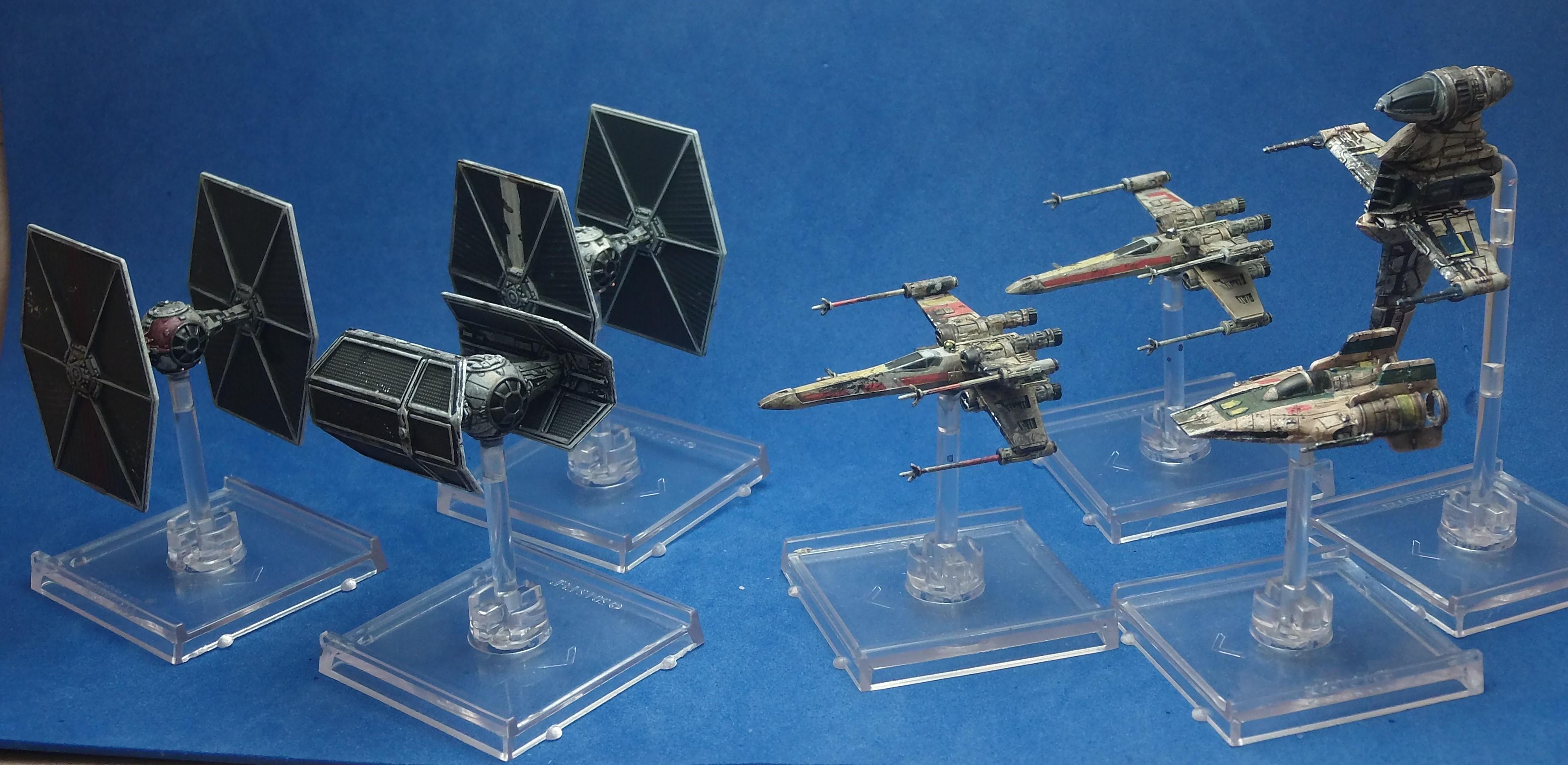 Ffg, Repaint, Star Wars, X-Wing
