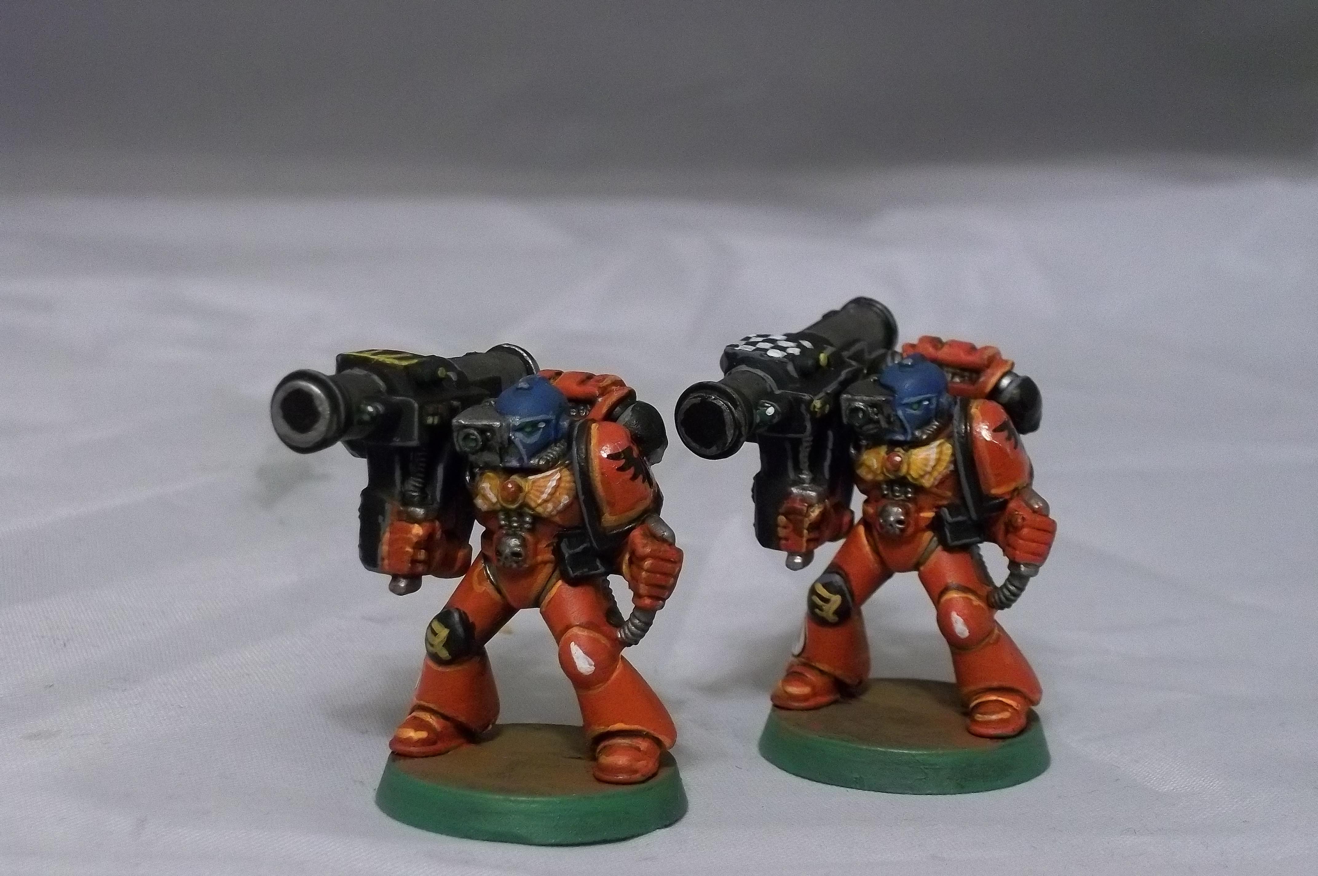 Blood Angels, Devastators, Retro, Space Marines