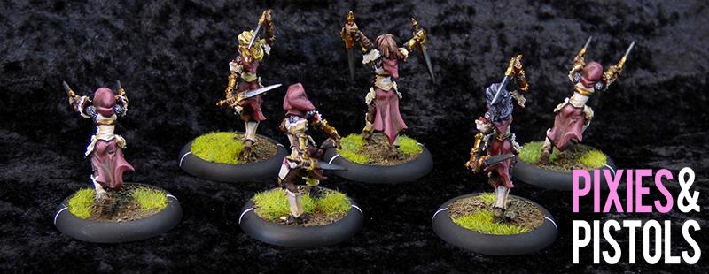 Black Widows, Daughters Of The Flame, Frontline Gaming, Miniatures, Pixiesandpistols, Privateer Press, Protectorate Of Menoth, Wargaming, Warmachine