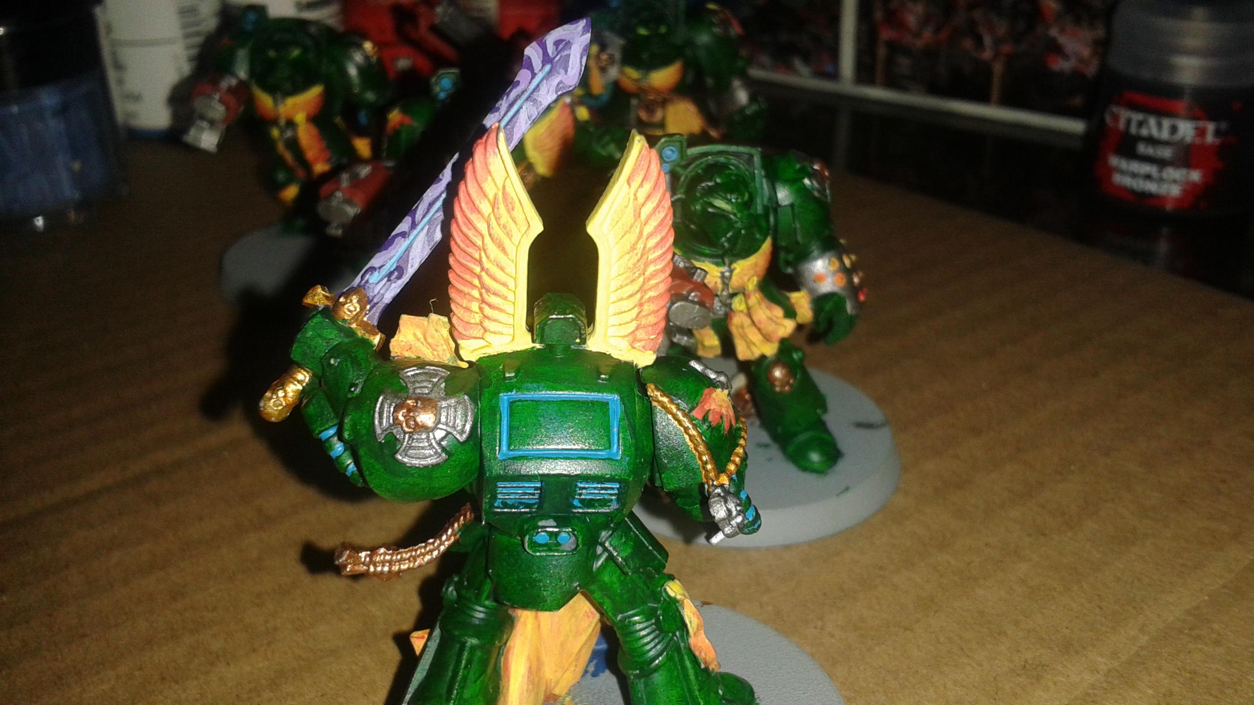 Newbie, Salamanders, Space Marines, Warhammer 40,000