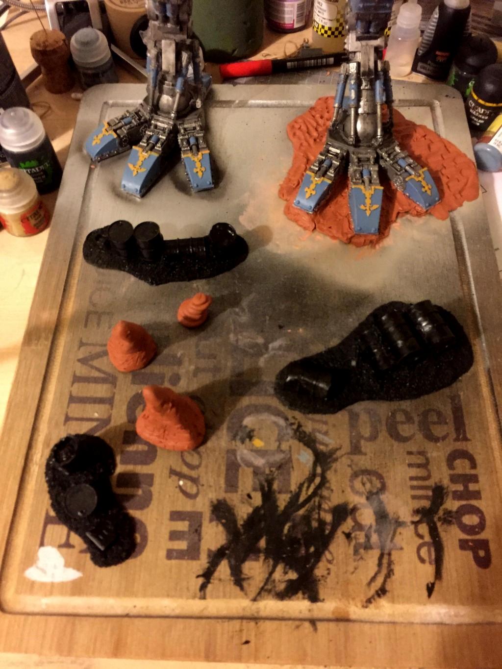 the base is coming together
