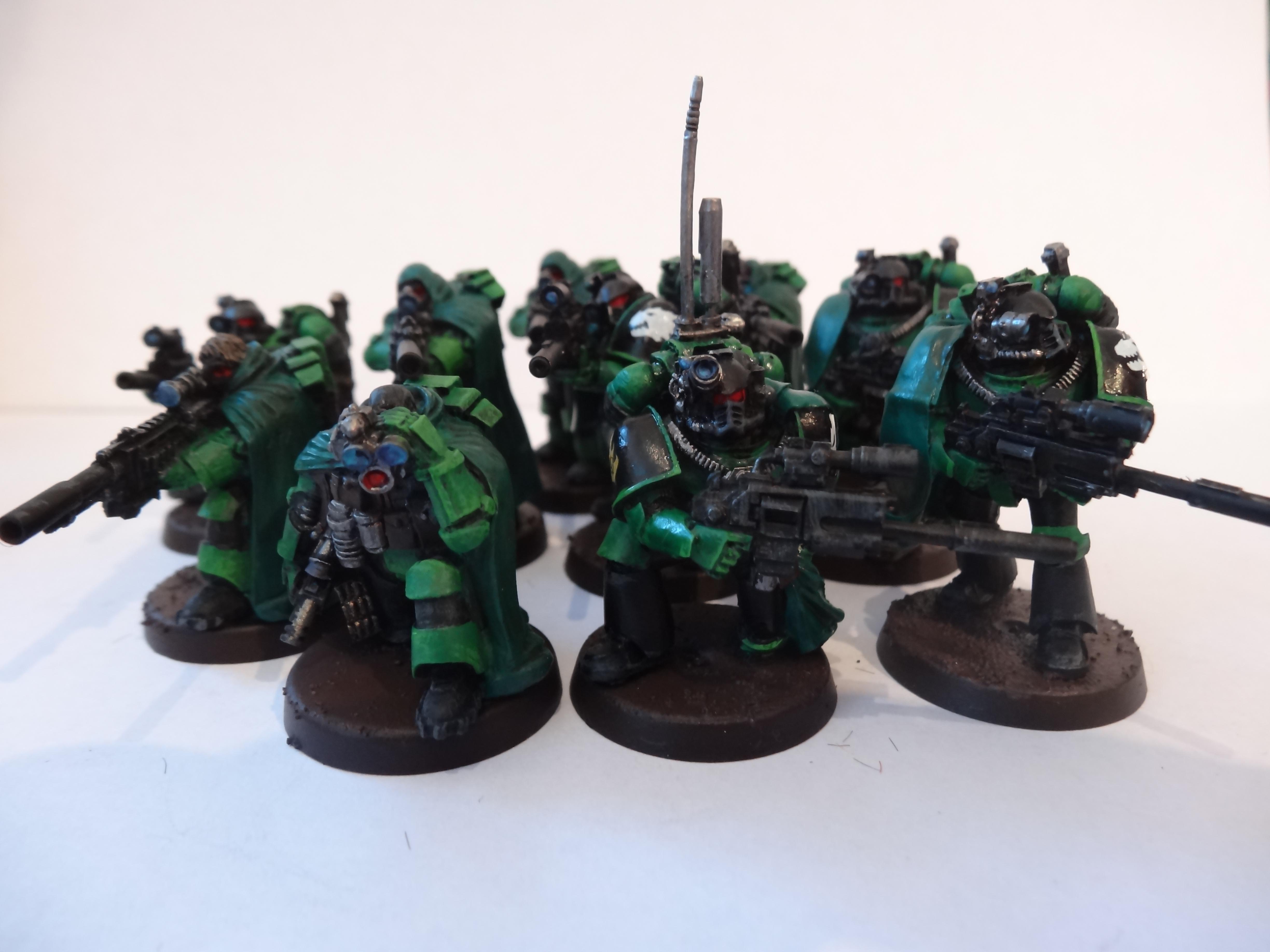 Space Marine Legion Recon Squad - Anvil Industry and Forgeworld models ...