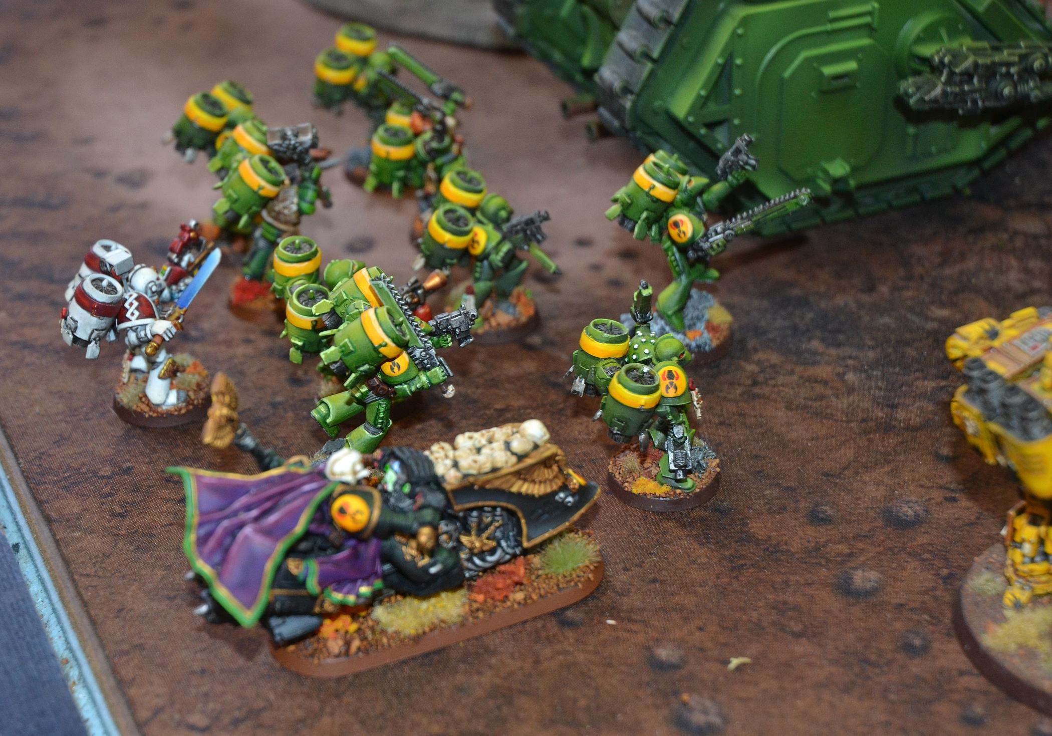 Battle Report, Mantis Warriors, Necrons, Space Marines, Warhammer 40,000