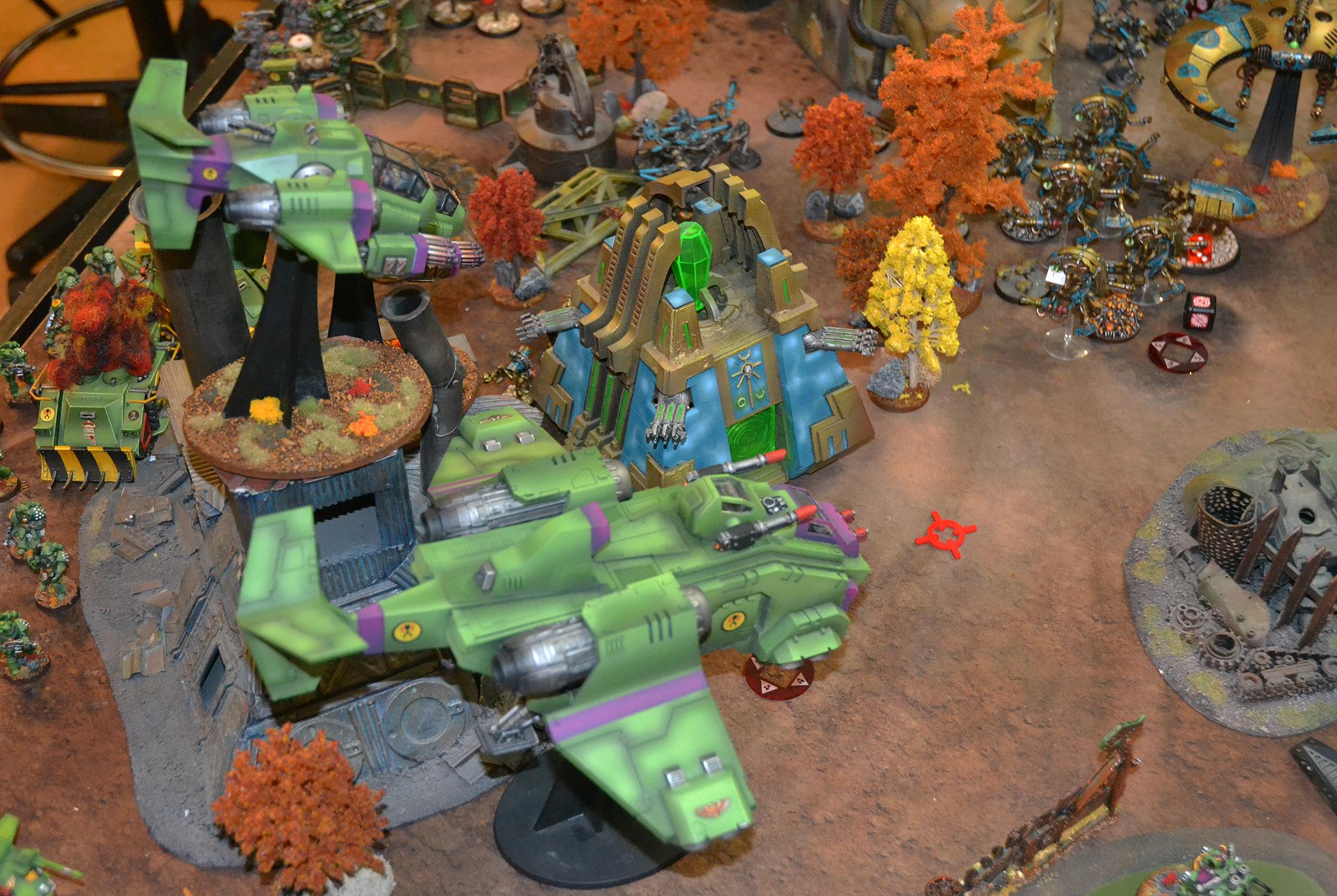 Battle Report, Mantis Warriors, Necrons, Space Marines, Warhammer 40,000