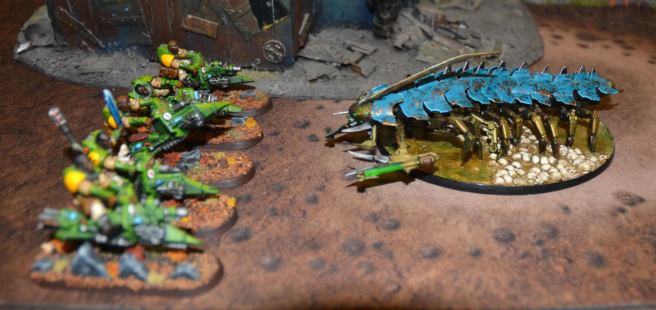 Battle Report, Mantis Warriors, Necrons, Space Marines, Warhammer 40,000