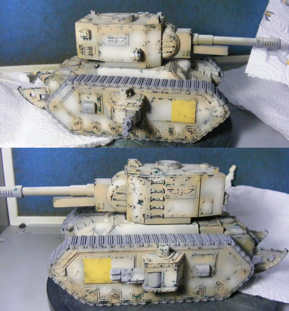 Conversion, Leman Russ, Paint In Progress, Ragnarok, Tank