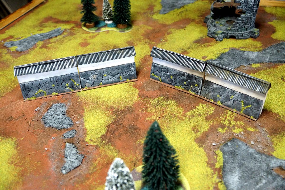 Japanese, Japanese Walls, Linear, Modular, Terrain, Walls
