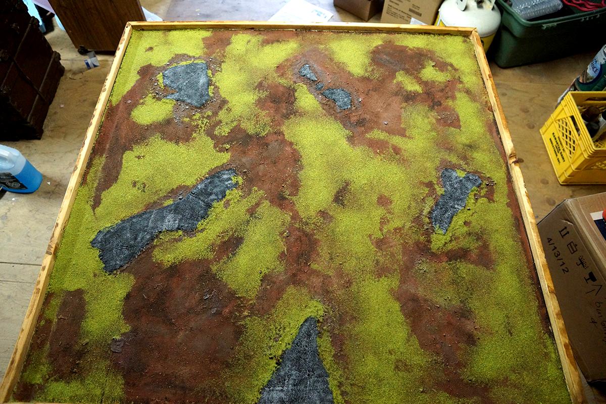 2-sided, Double-sided, Flock, Game Table, Reversable, Reversable Table, Terrain