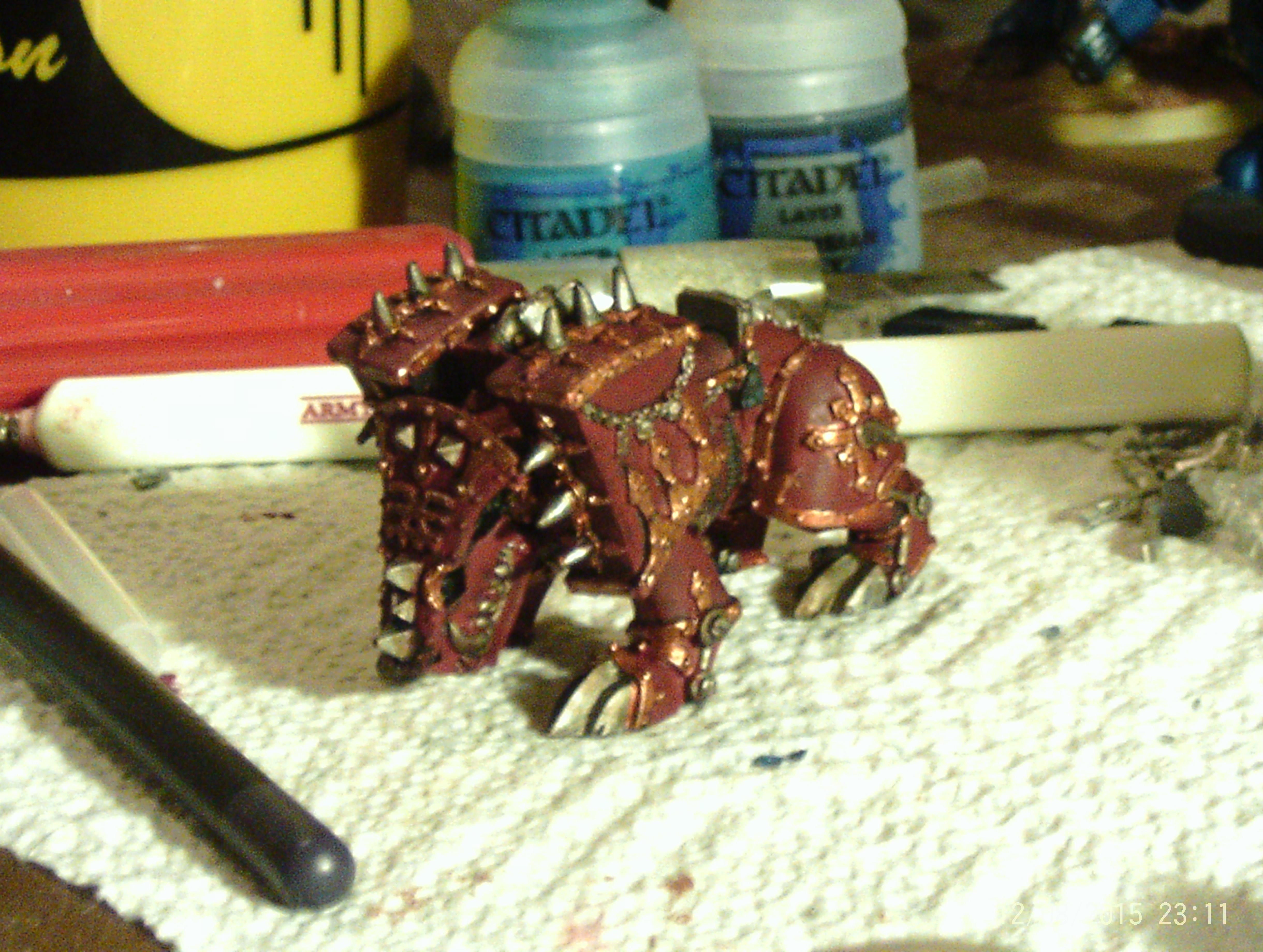 Khorne Juggernaut WIP 2
