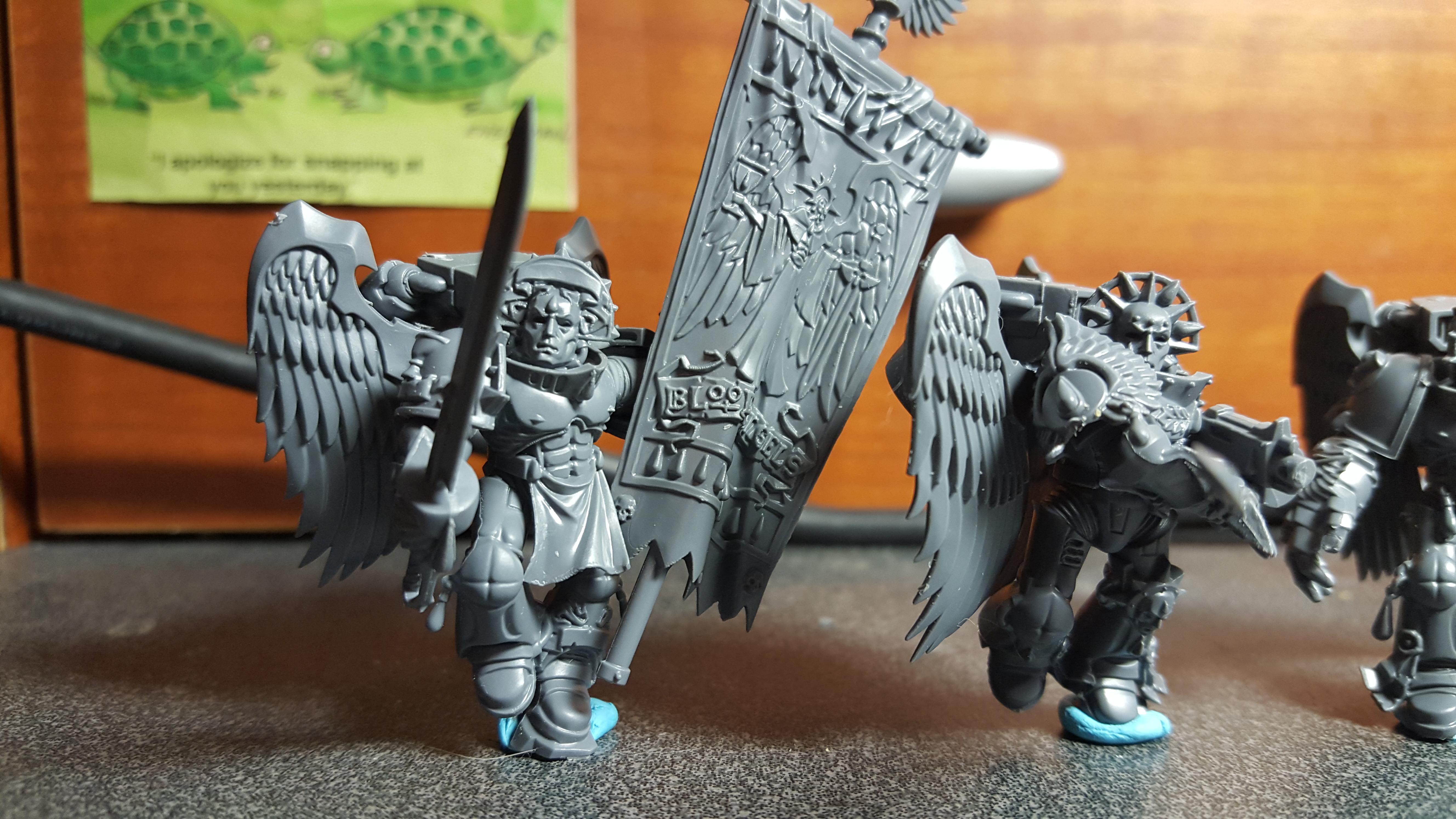 Blood Angels, Jet Pack, Saguinary Guard, Winged