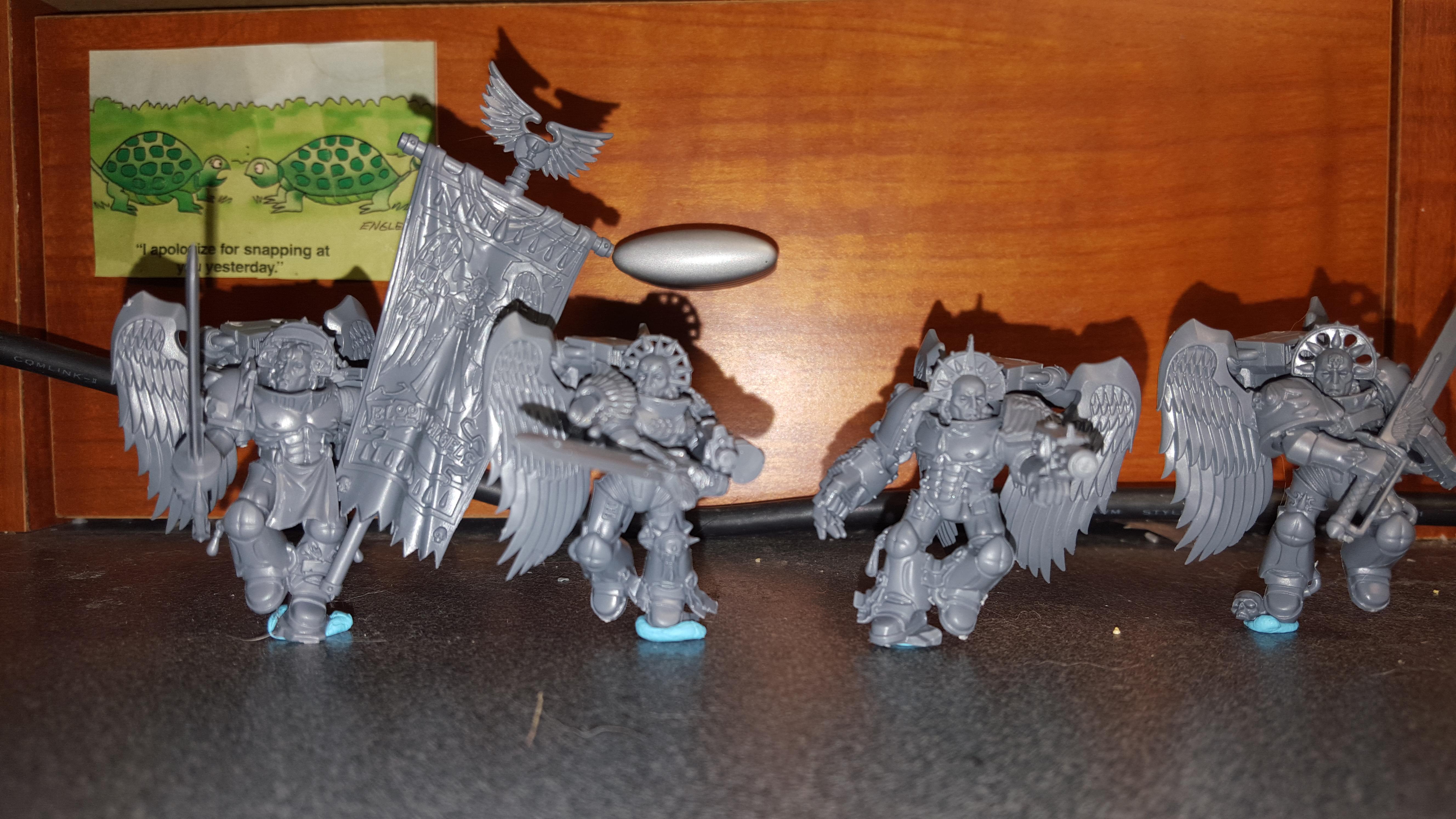 Blood Angels, Jet Pack, Saguinary Guard, Winged