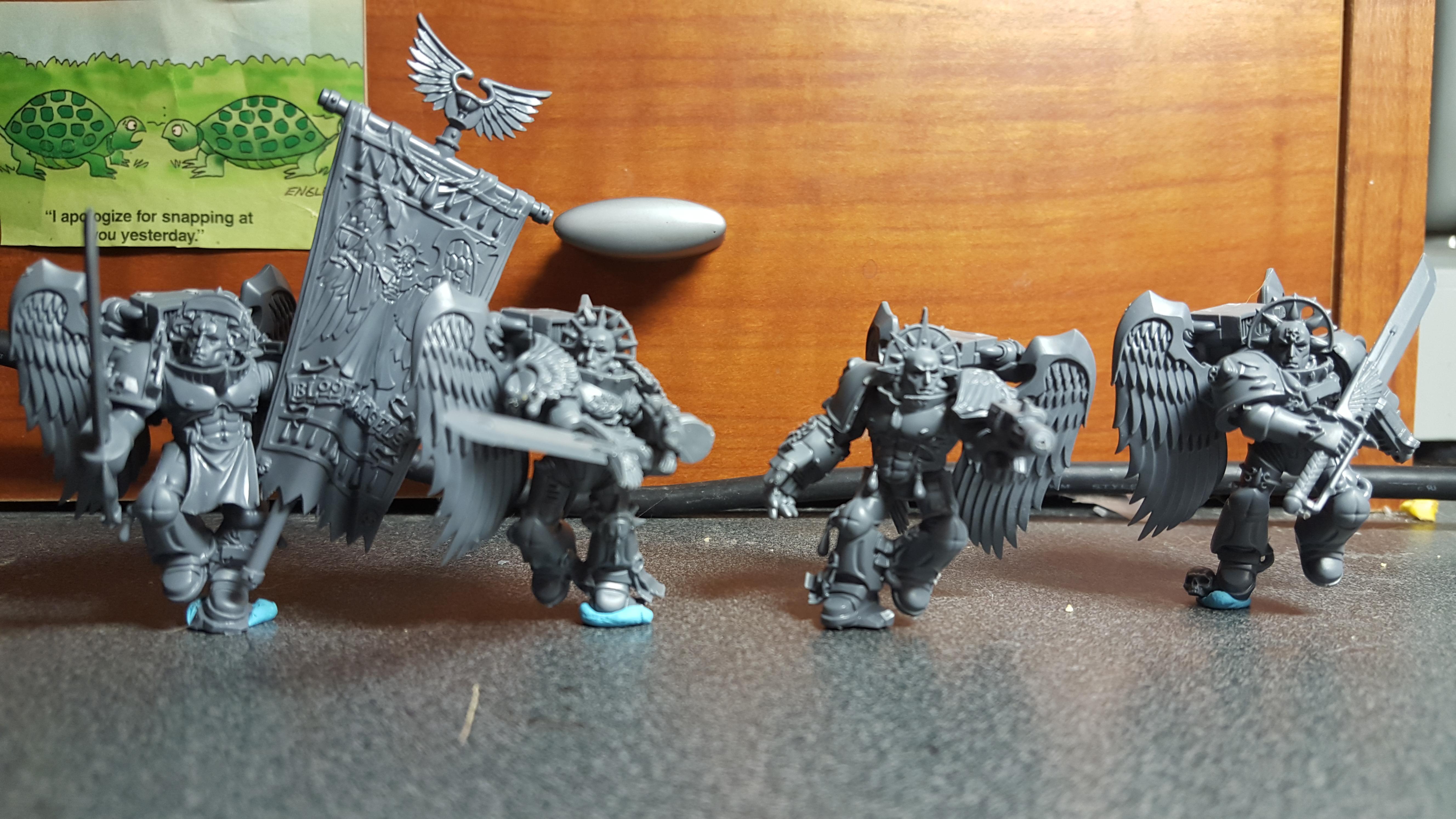 Blood Angels, Jet Pack, Saguinary Guard, Winged