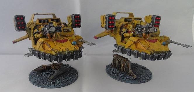 Adepus Astartes, Battle Damage, City, Imperial Fists, Land Speeder Typhoon, Rubble, Ruins, Space Marines, Urban, Weathered, Yellow