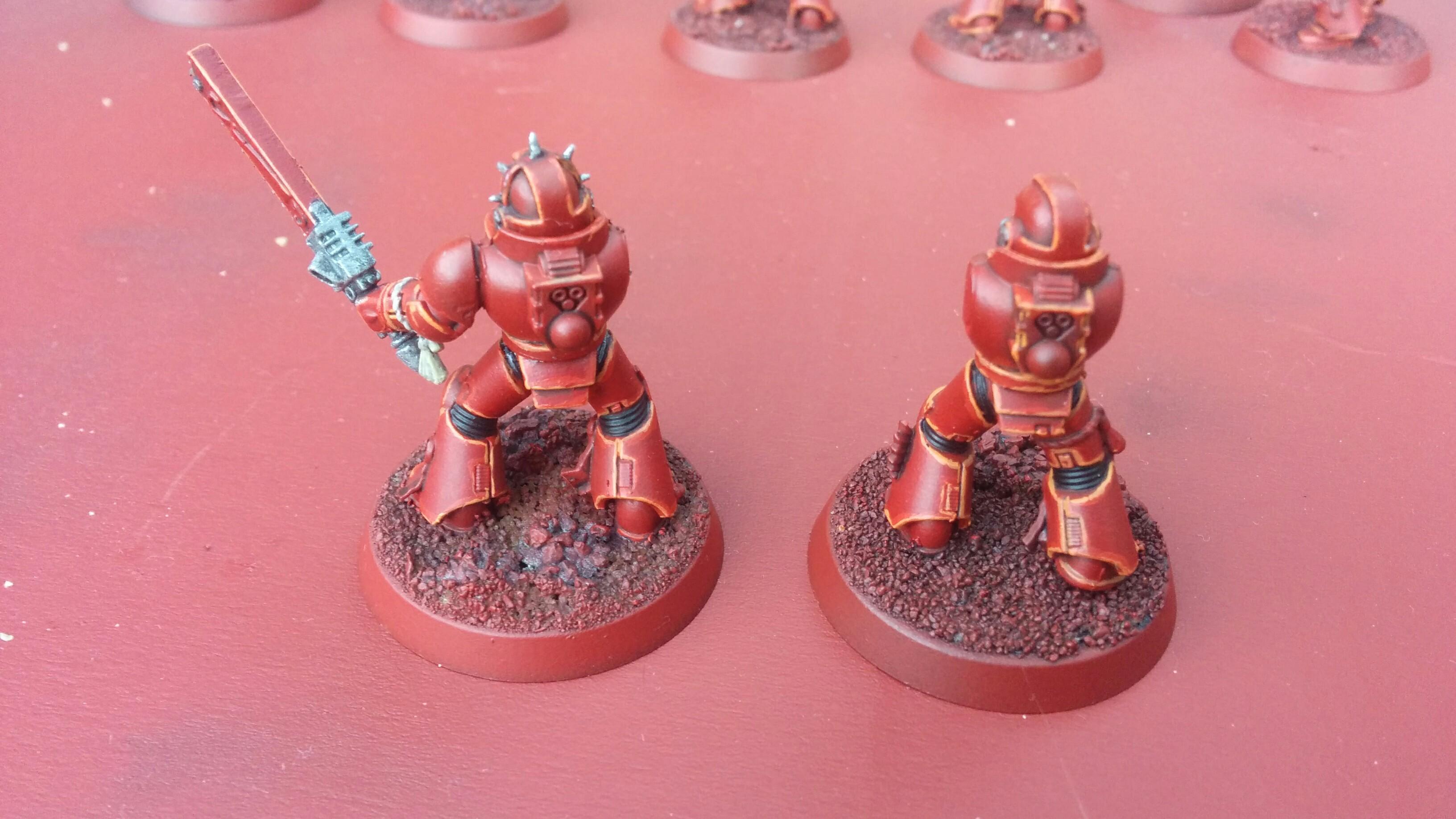 Blood Angels, Tactical Squad, Work In Progress